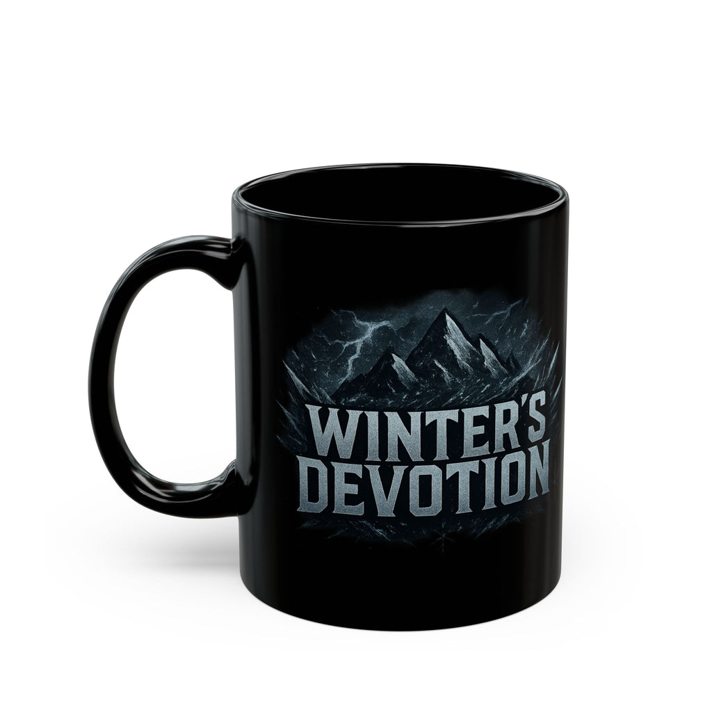 Fantasy-Themed Black Mug for House Lambert Fans, Wolf Design, Perfect Gift for Gamers, Coffee Lovers, Holidays, and Collectors