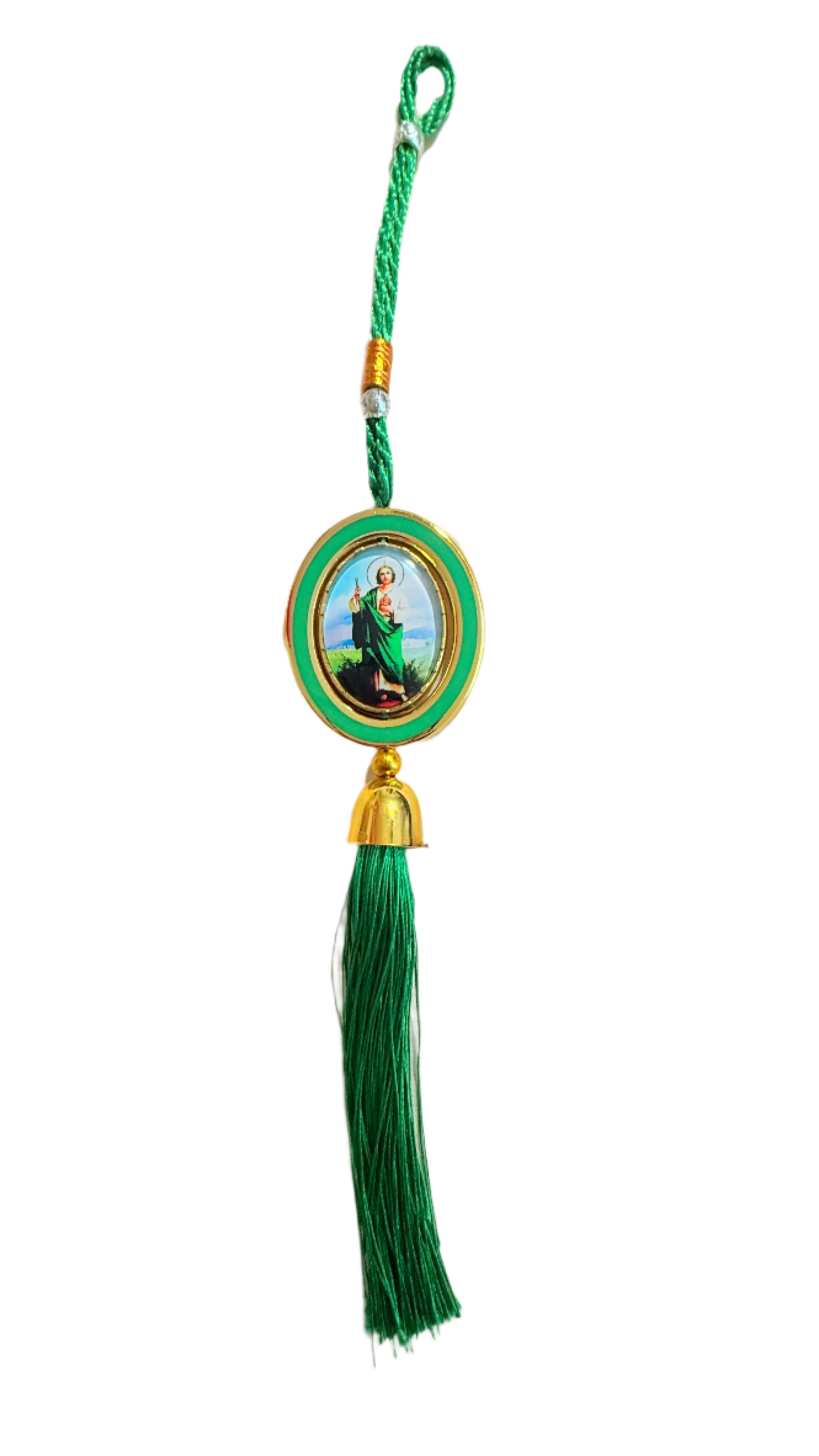 St. Jude/ San Judas Amulet Tassel