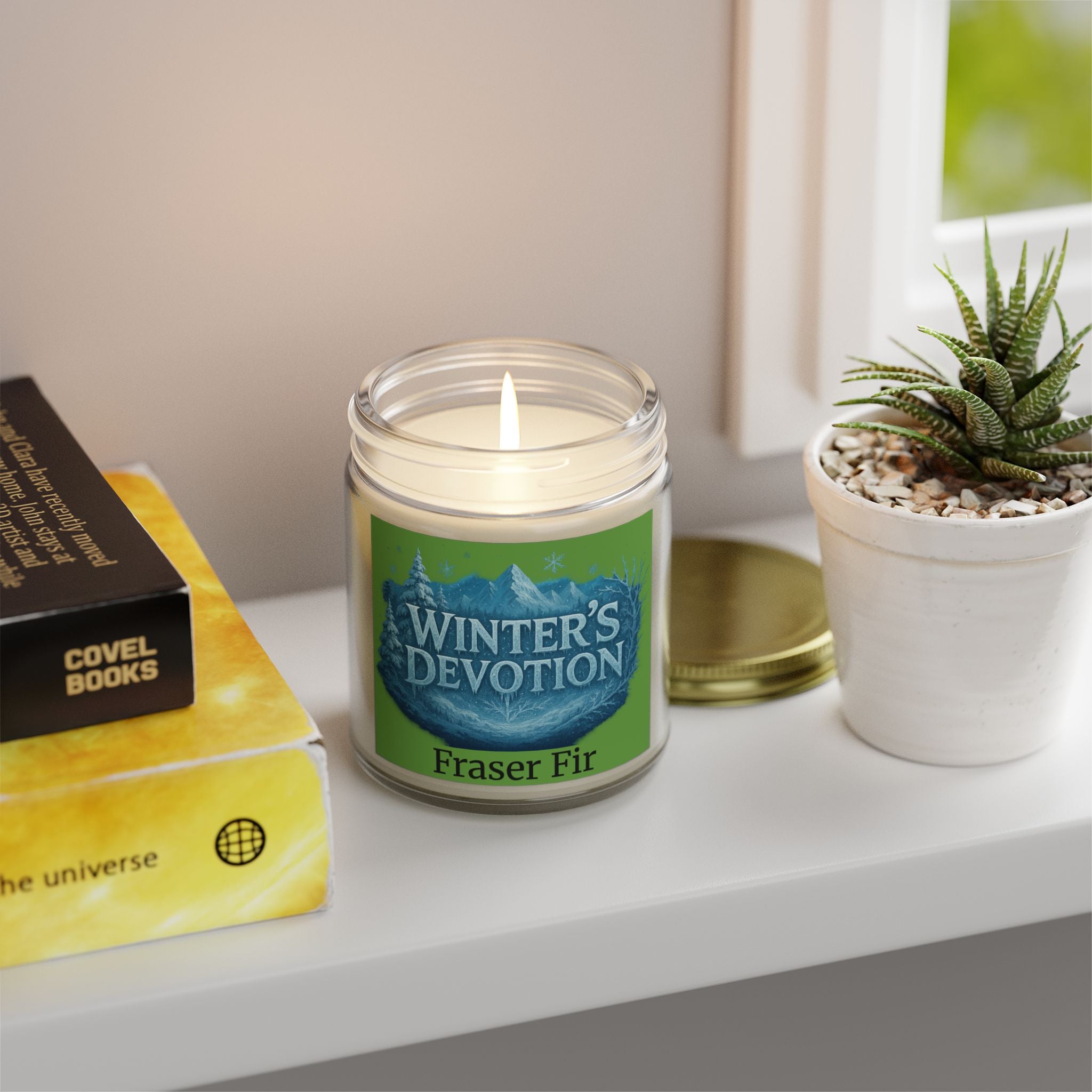 Winter's Devotion Scented Candles, Cozy Home Decor, Relaxing Aromatherapy, Holiday Gift, Party Favor