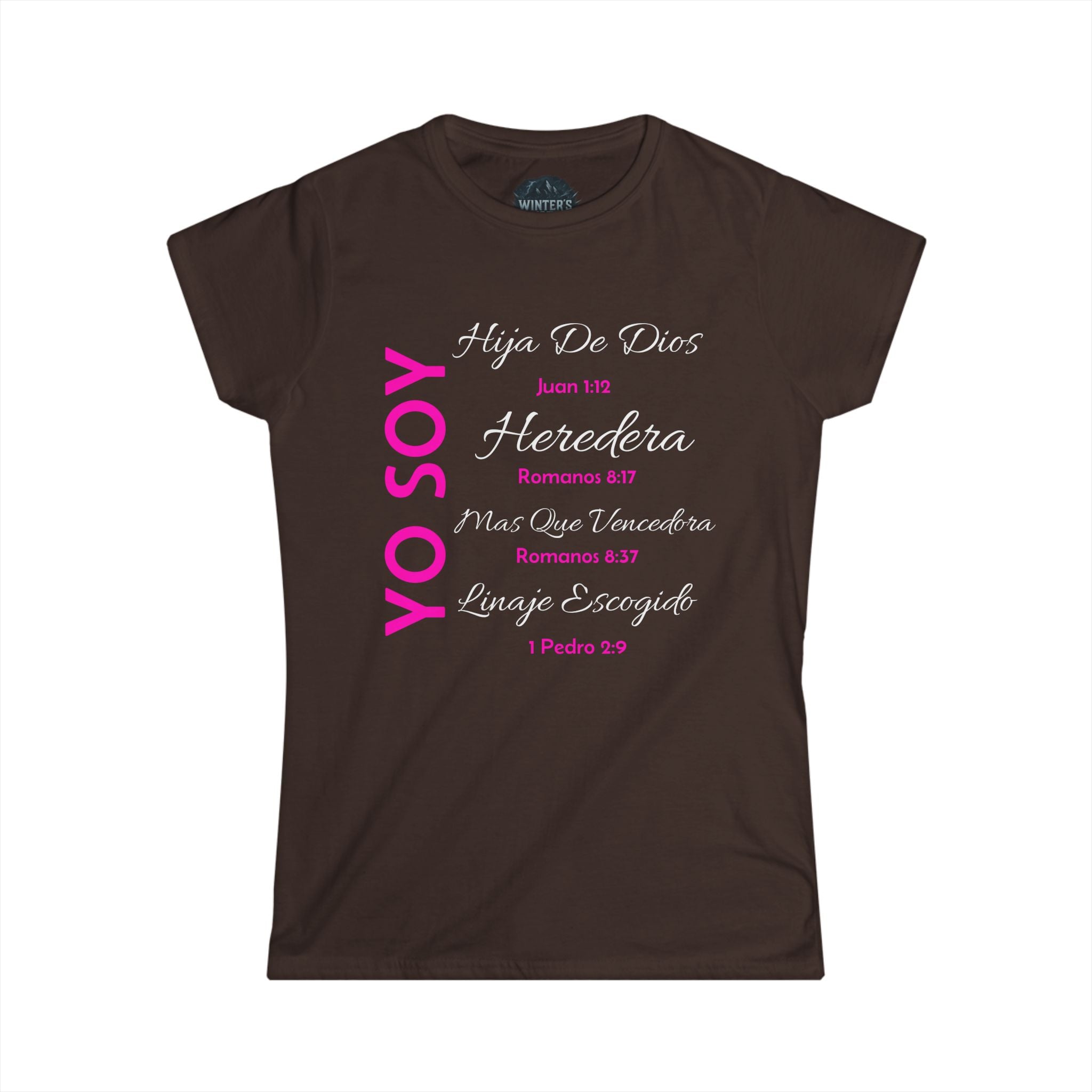 Inspirational Women’s Softstyle Tee, Faith-Based T-Shirt, Christian Apparel, Gift for Her, Motivational Quote Tee