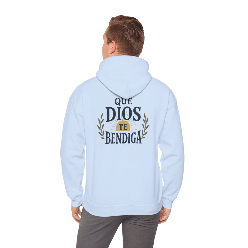 Christian Hoodie - "Todo lo puedo en Cristo" / "Dios te bendiga" Inspirational Spanish Pullover