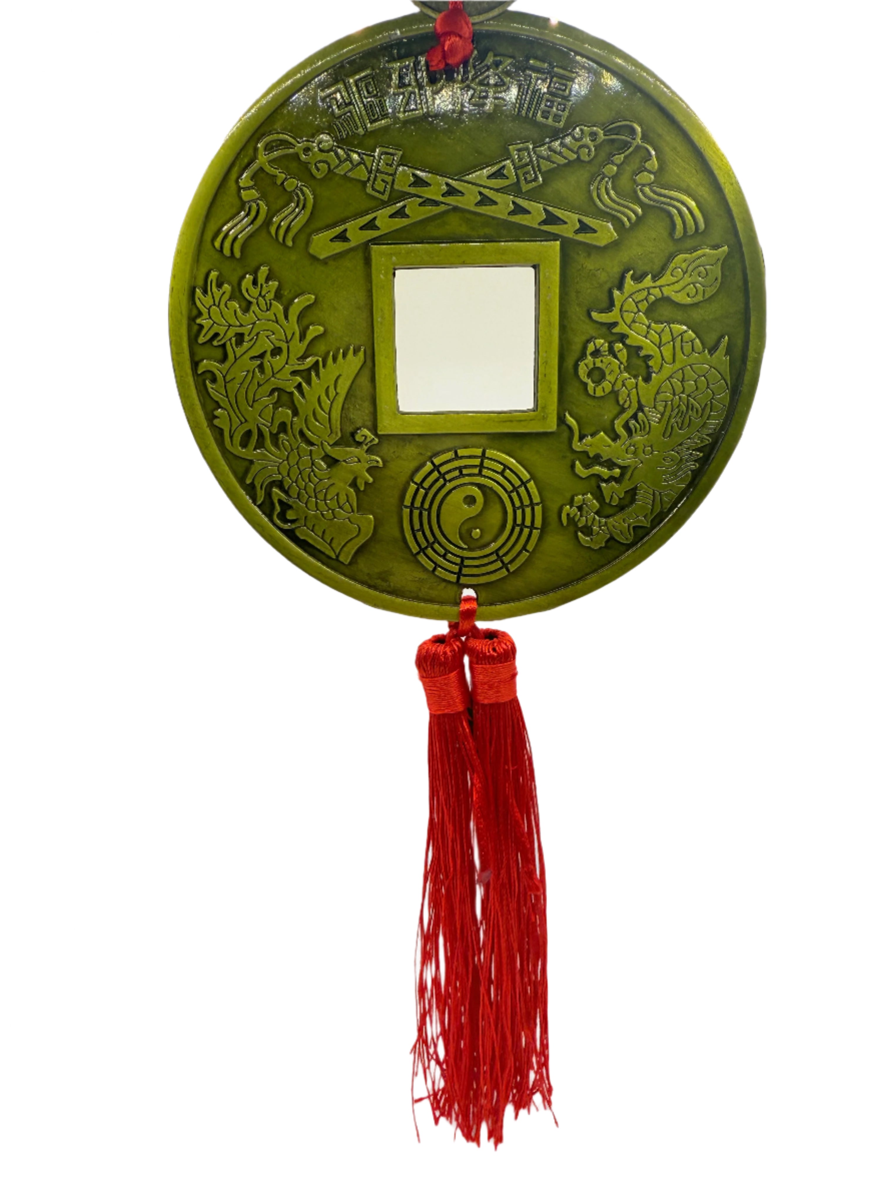 Large Feng Shui Chinese Coin Hanging Good Luck Charm