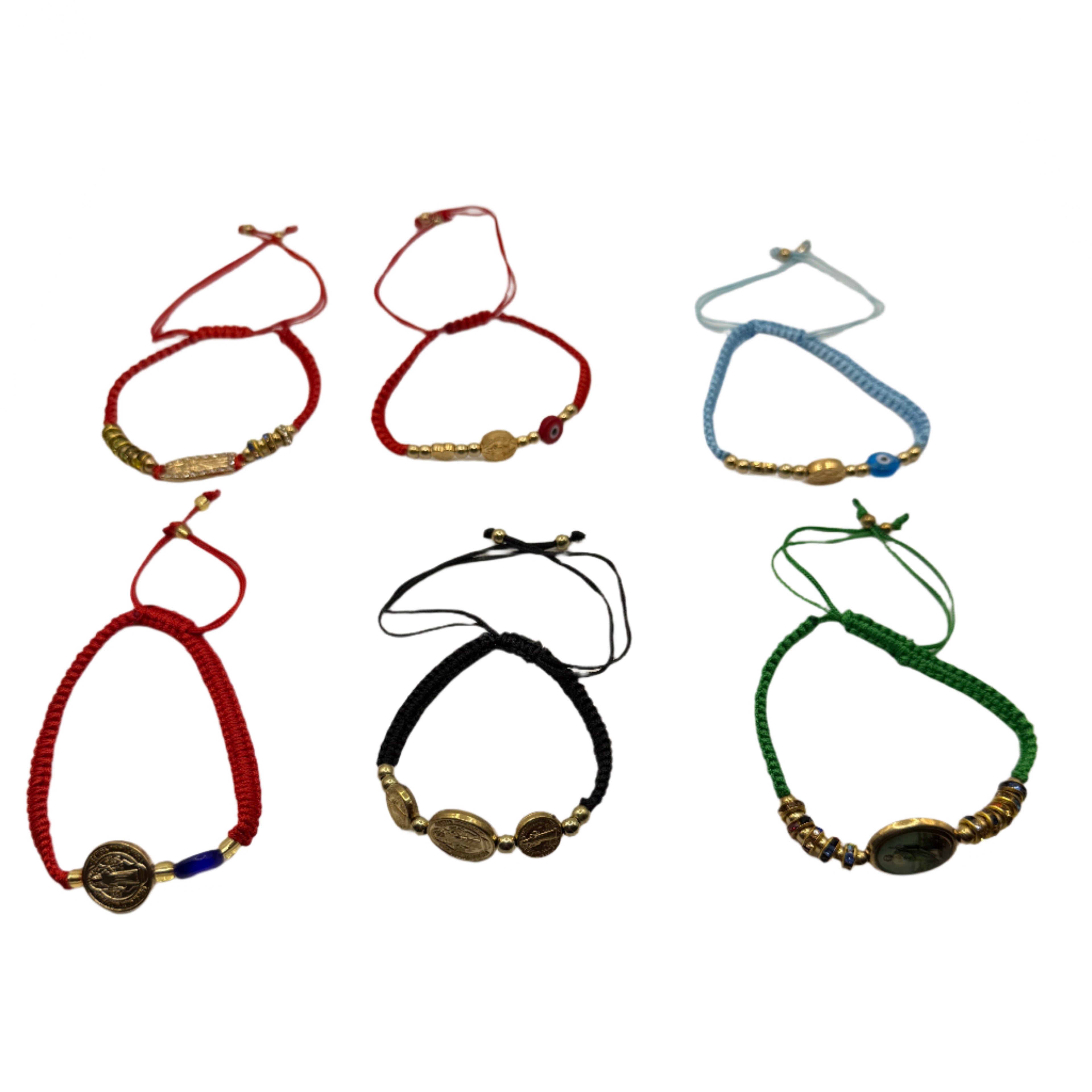 St Jude(Sand Judas)/ St Benedict Bracelets for Protection