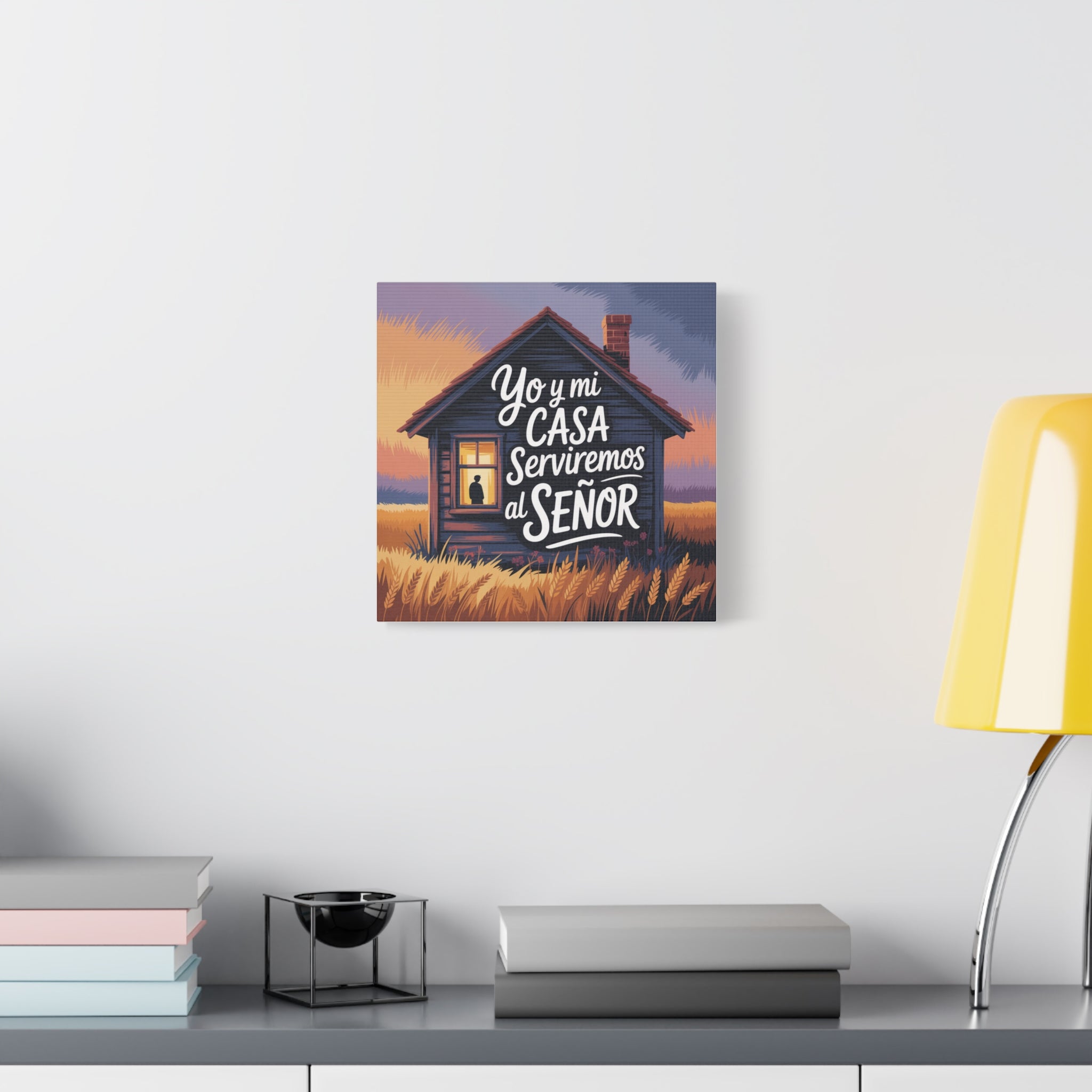 Inspirational Canvas Wall Art, Home Decor, Faith Quotes, Christian Gifts, Housewarming, Family Home Decoration
