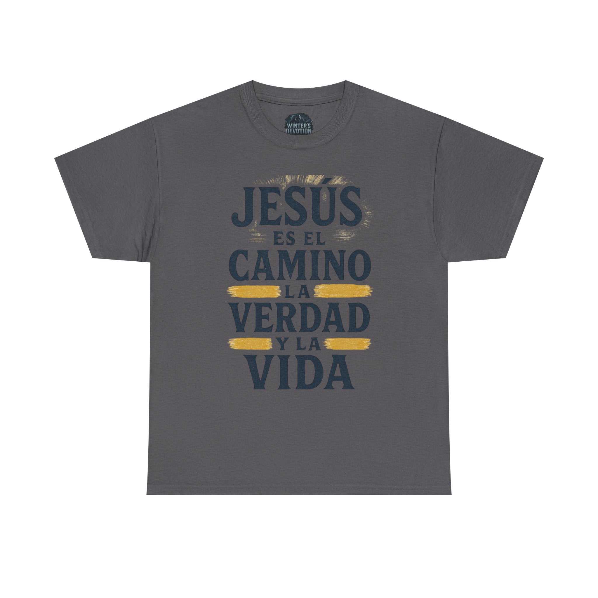 Christian T-Shirt — "Jesús es el camino, la verdad y la vida" Spanish Faith Tee