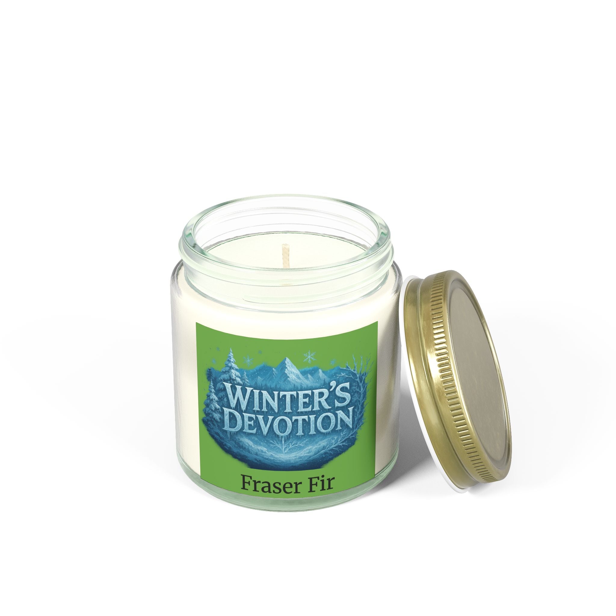 Winter's Devotion Scented Candles, Cozy Home Decor, Relaxing Aromatherapy, Holiday Gift, Party Favor