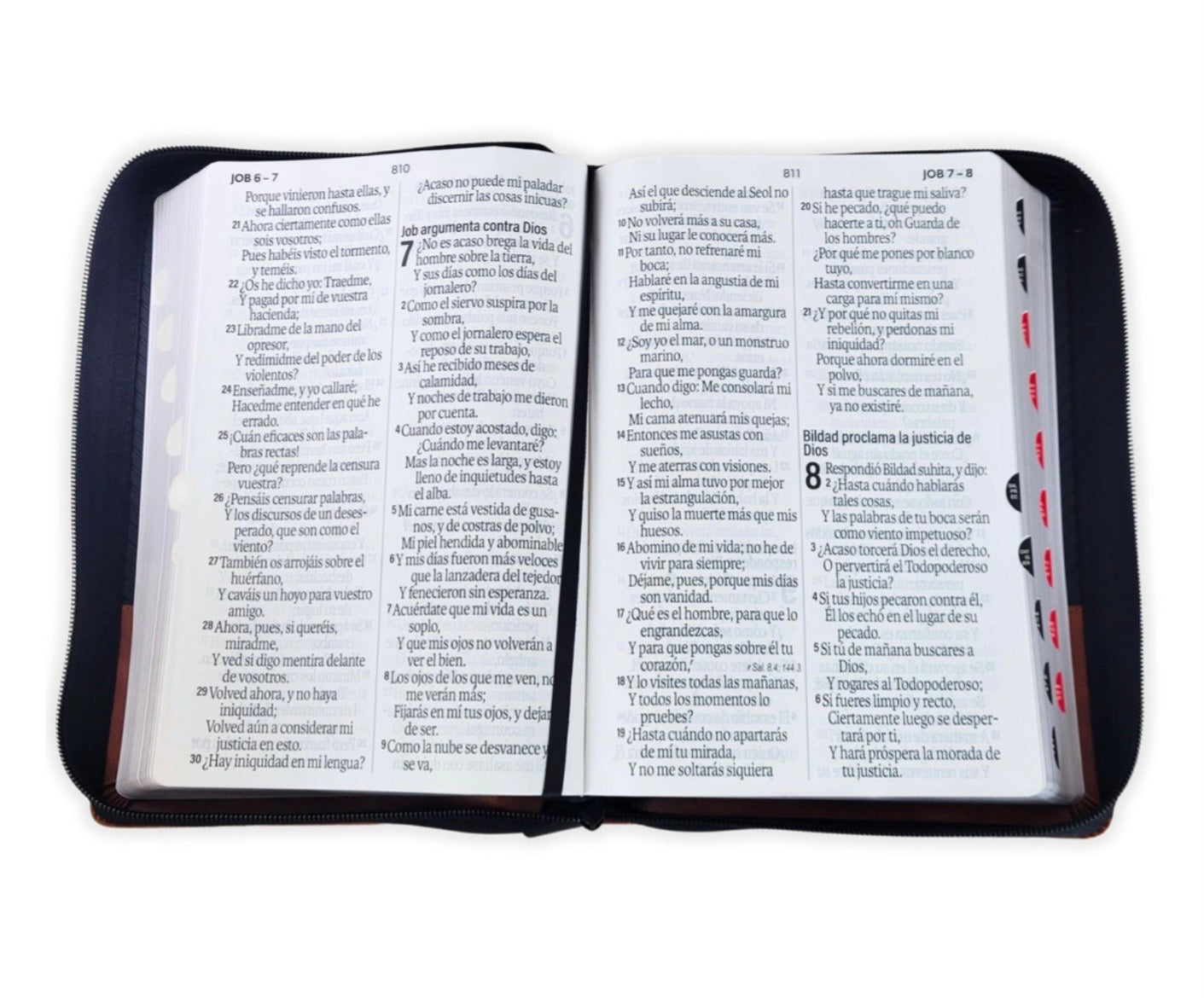 Biblia Letra Súper Gigante 19pts Con Cierre/Index Negro Geométrico/Café RV1960