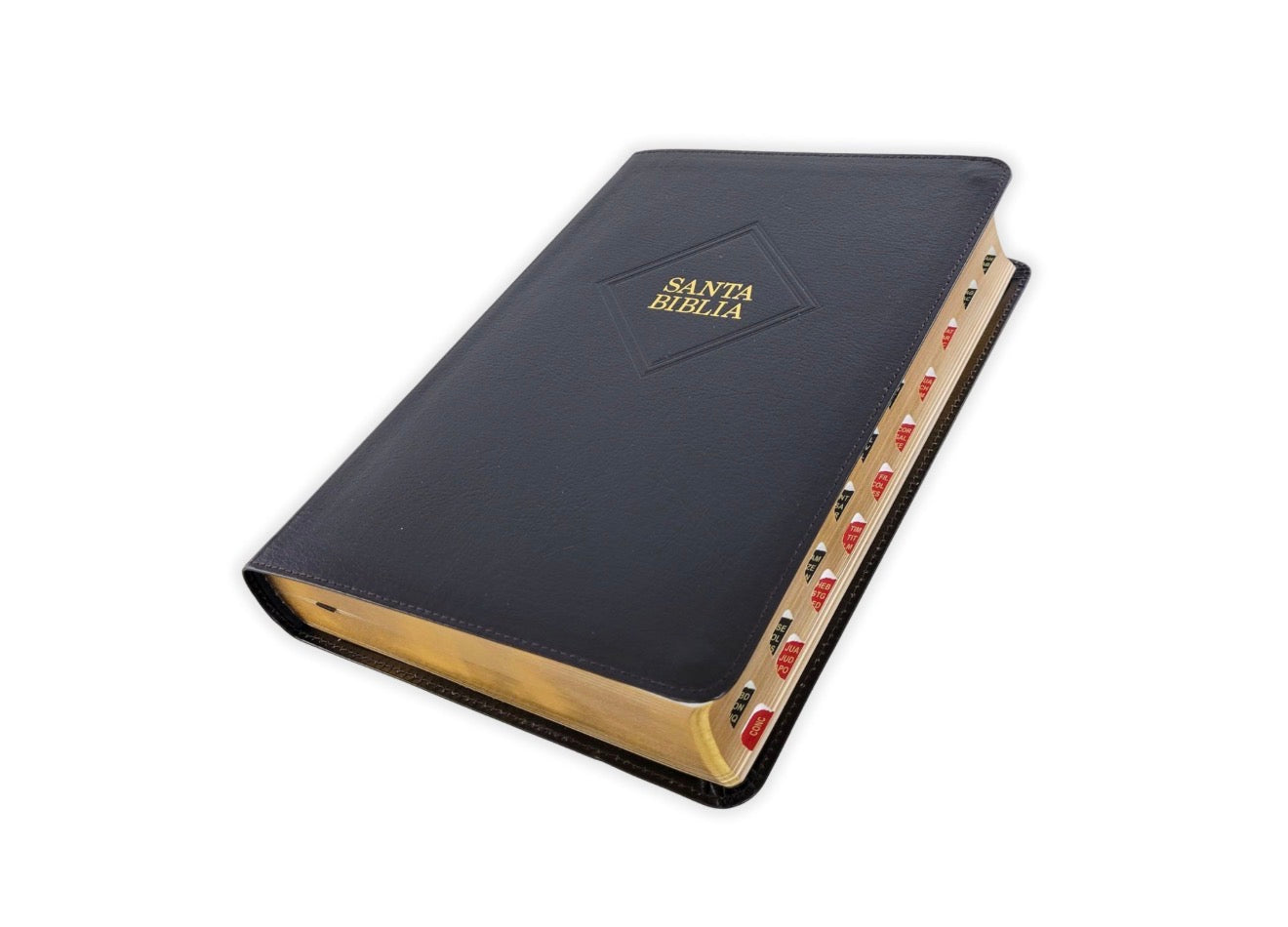 Biblia Letra Gigante RV1960, imit piel negro con índice