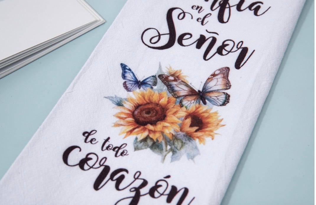 Toalla para Cocina: Mensajes Bíblicos