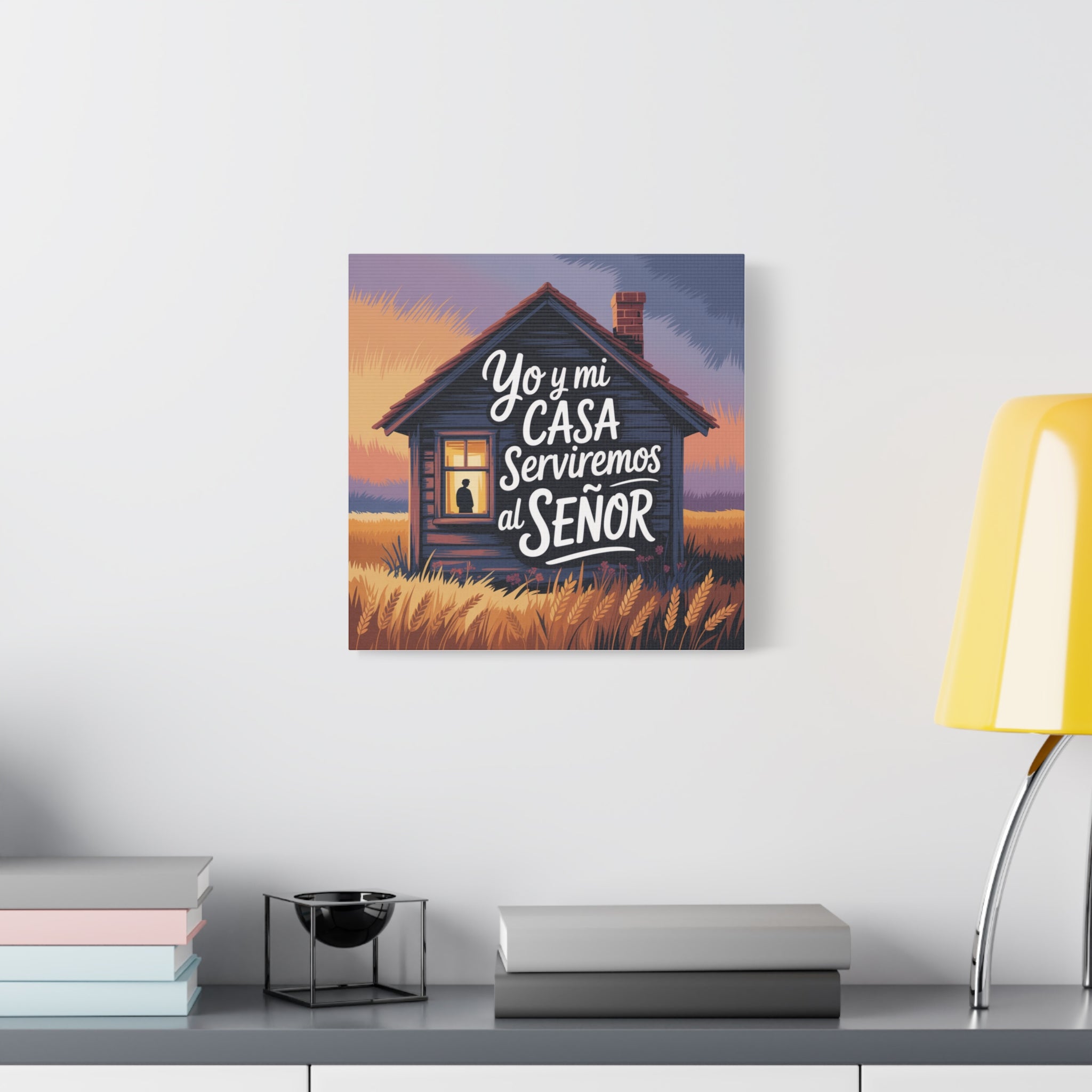 Inspirational Canvas Wall Art, Home Decor, Faith Quotes, Christian Gifts, Housewarming, Family Home Decoration