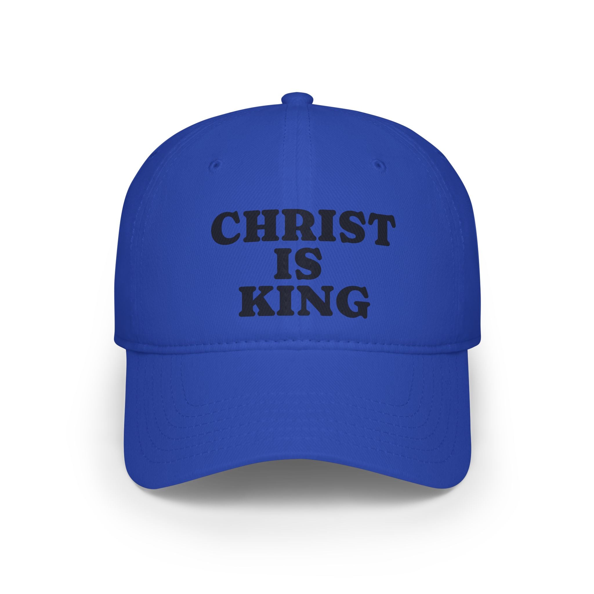 Christ is King, Religious Gift, Faith Accessory, Everyday Wear, Men’s and Women’s Cap