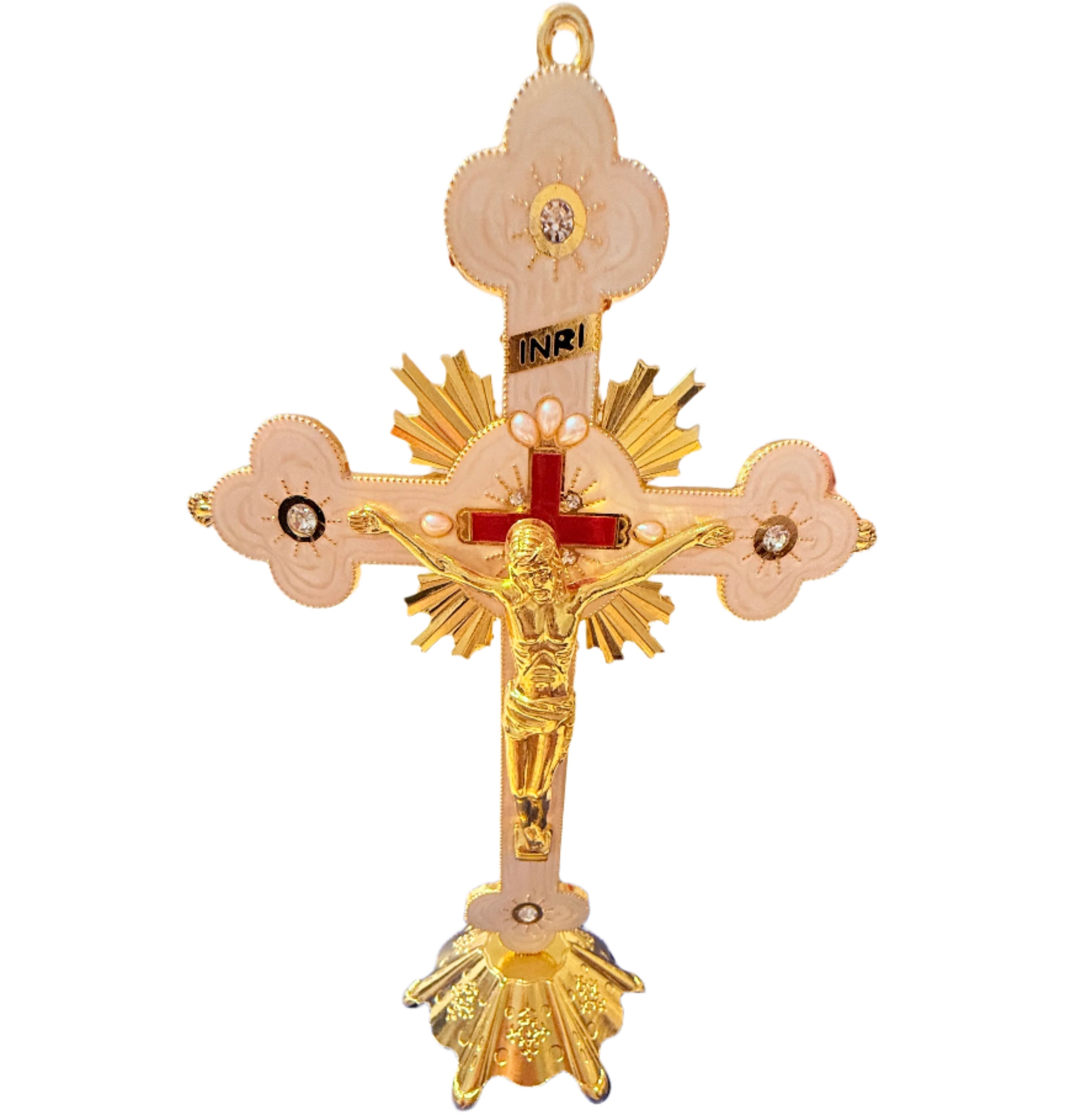 Beautiful Assorted Metal Crucifixes 5 in/9 in/11 in/12 in