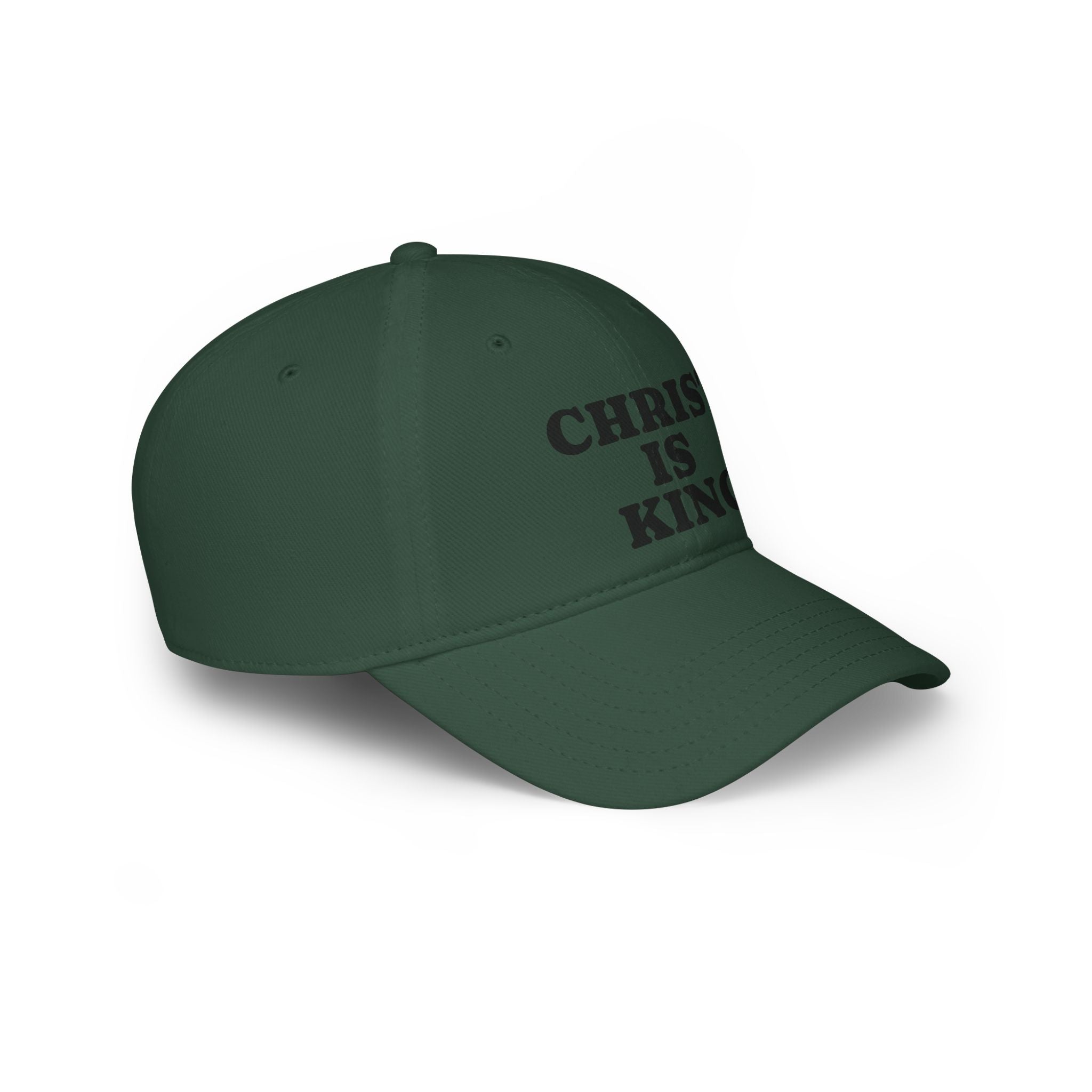 Christ is King, Religious Gift, Faith Accessory, Everyday Wear, Men’s and Women’s Cap