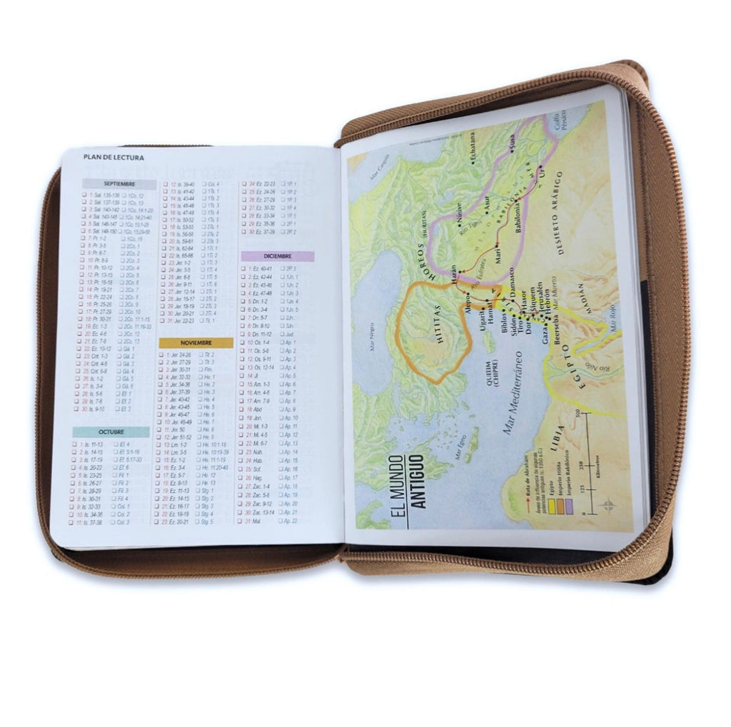 Biblia Águila con Cierre Compacta 11 puntos RV1960 imit café con índice - Pero los que esperan a Jehová