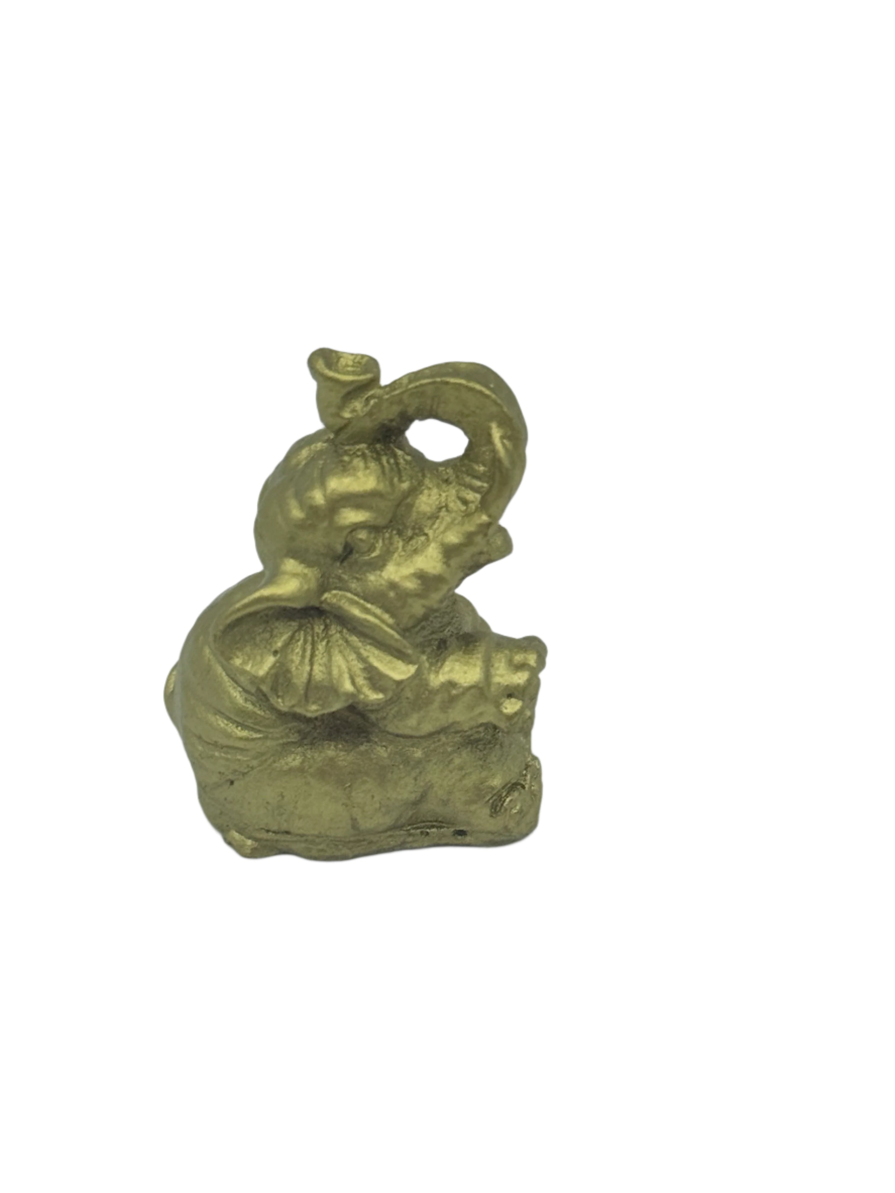 6 Small Feng Shui Elephants Figurines
