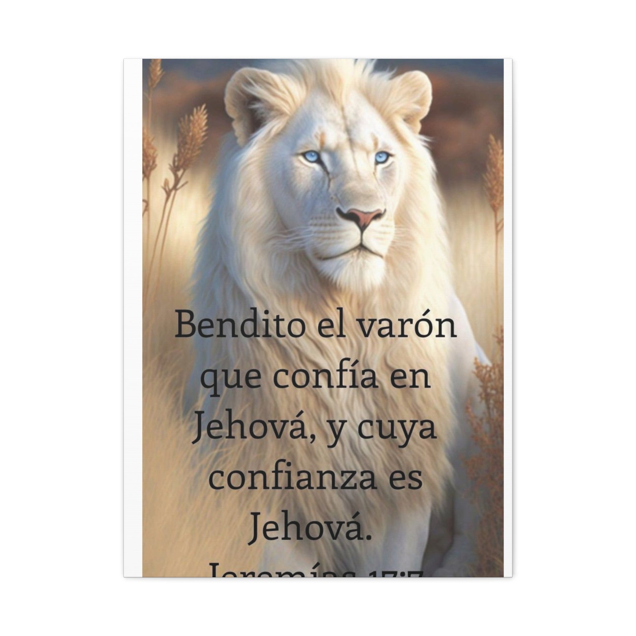 Inspirational Art Print, Motivational Wall Decor, Animal Lover Gift, Religious Home Decoration, Uplifting Quote Canvas