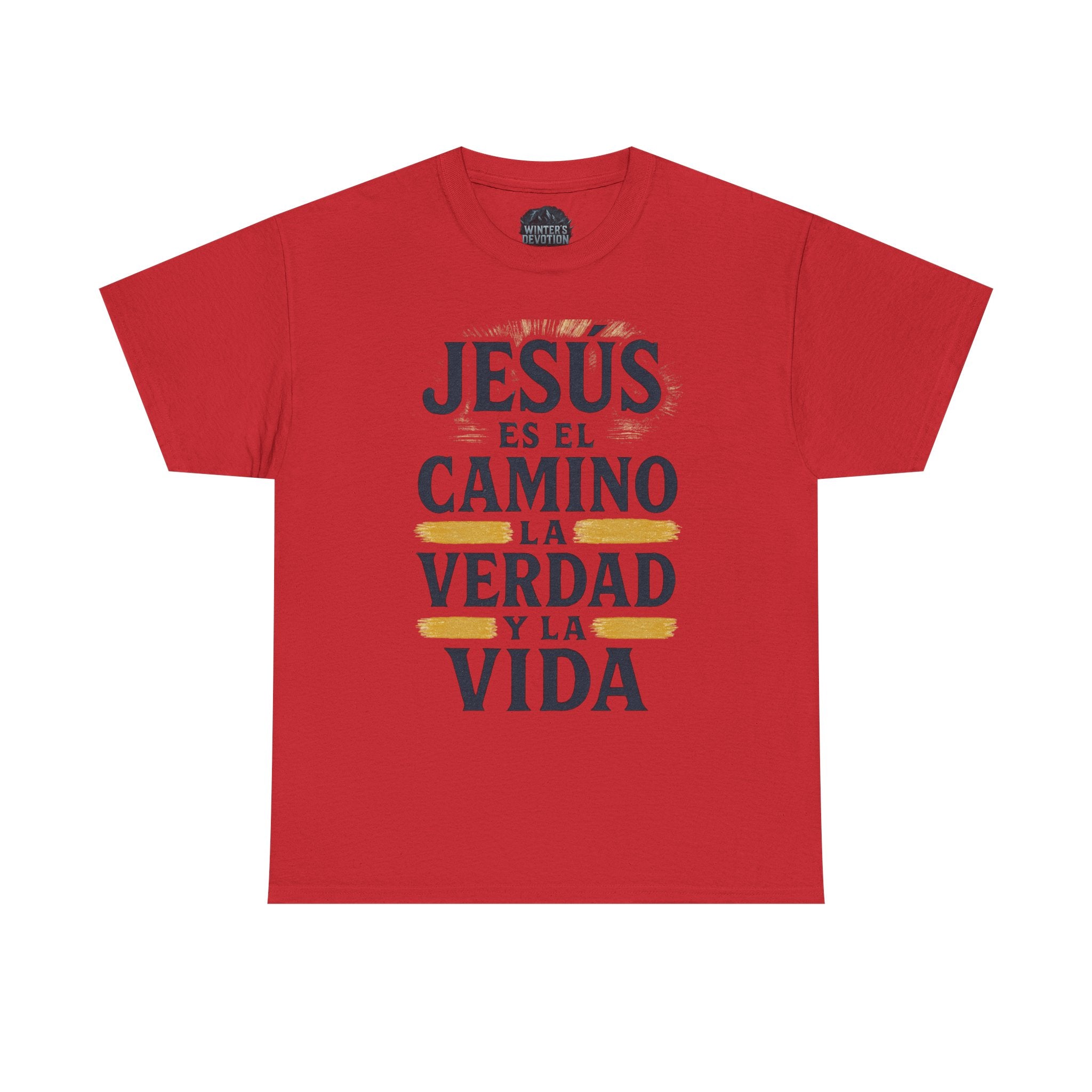 Christian T-Shirt — "Jesús es el camino, la verdad y la vida" Spanish Faith Tee