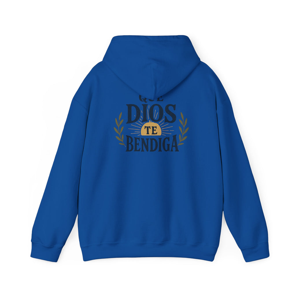 Christian Hoodie - "Todo lo puedo en Cristo" / "Dios te bendiga" Inspirational Spanish Pullover