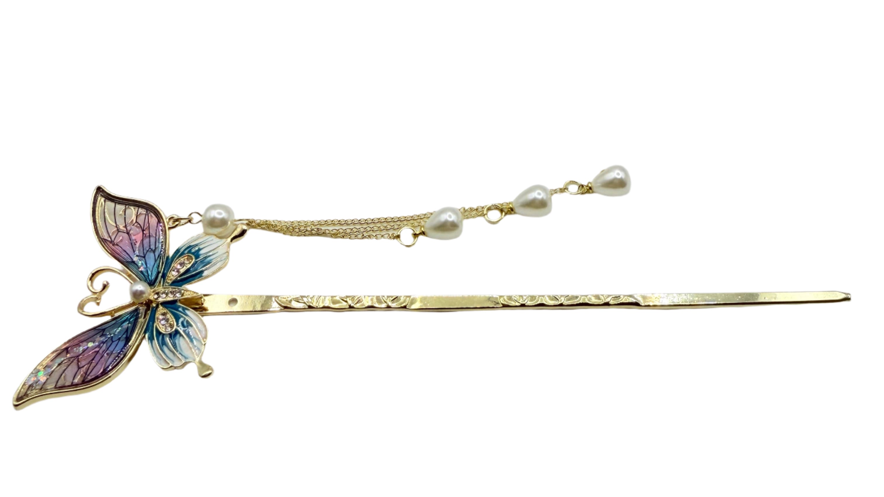Chinese-style hairpin簪 (zān), 步摇 (bùyáo)