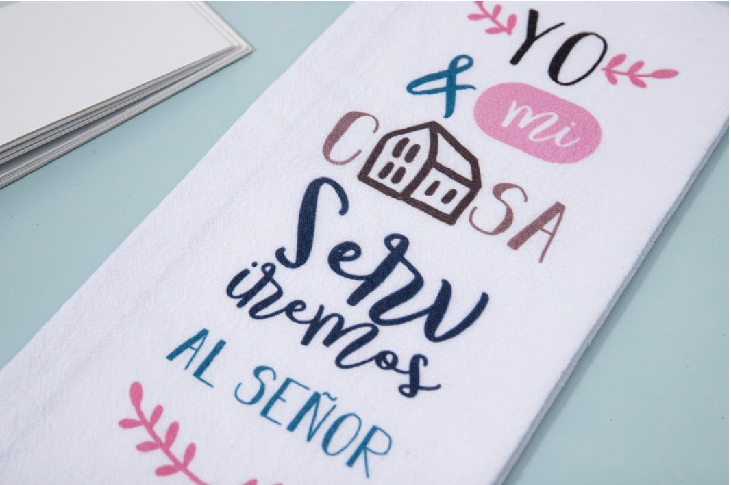 Toalla para Cocina: Mensajes Bíblicos