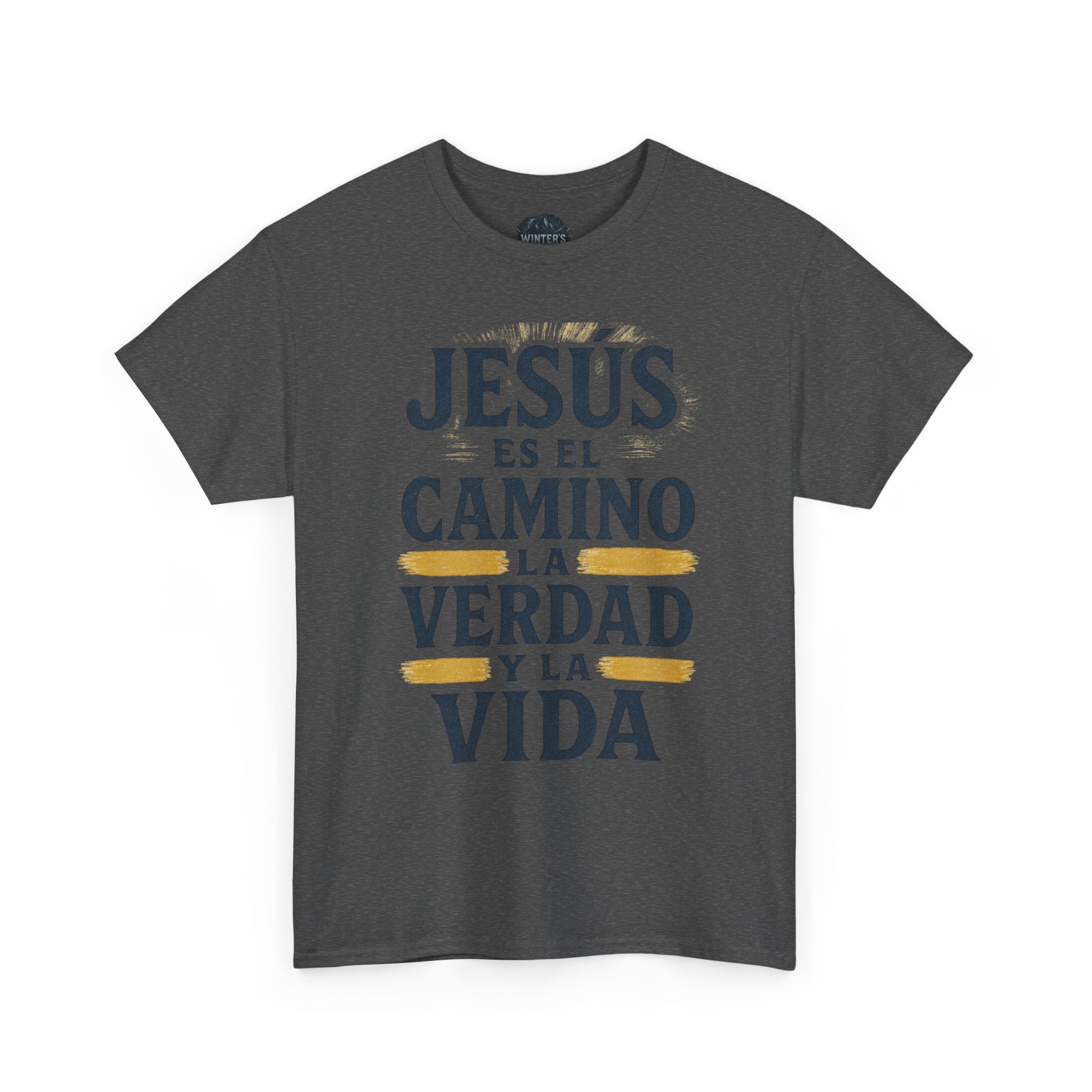 Christian T-Shirt — "Jesús es el camino, la verdad y la vida" Spanish Faith Tee