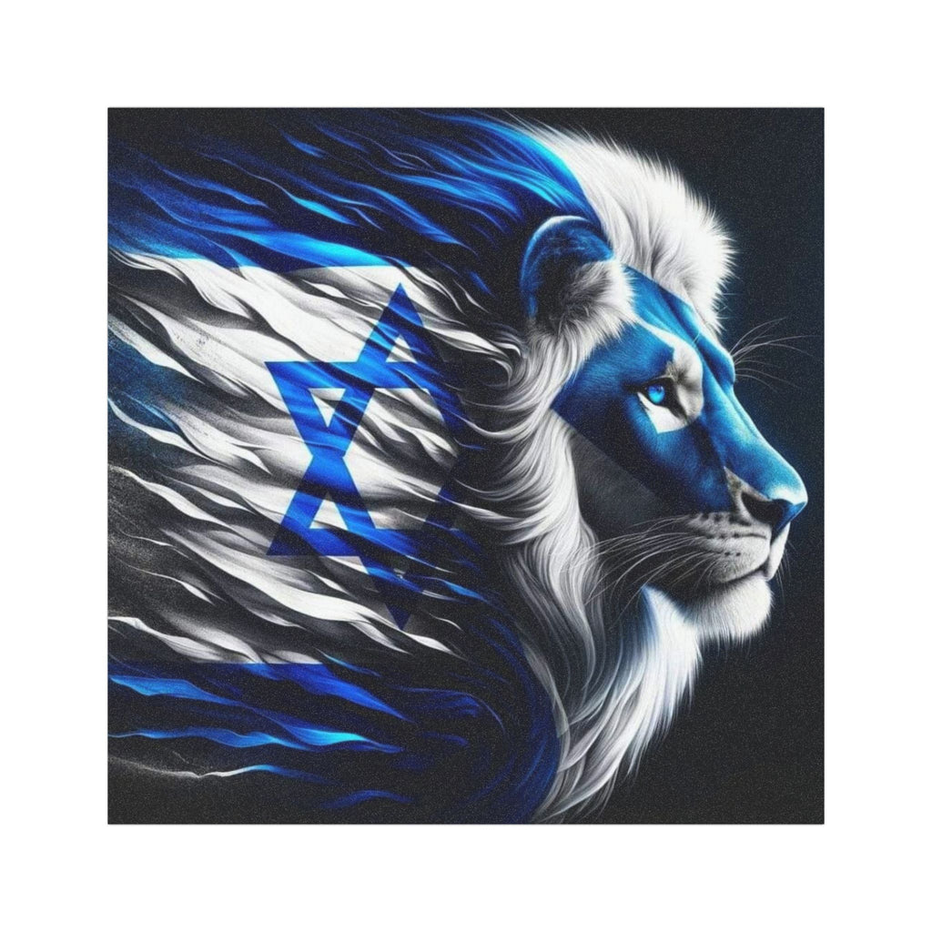 Lion of Judah Car Magnet, Israel Pride Magnet, Hebrew Gift, Decorative Car Emblem, Jewish Home Decor, Road Trip Accessory