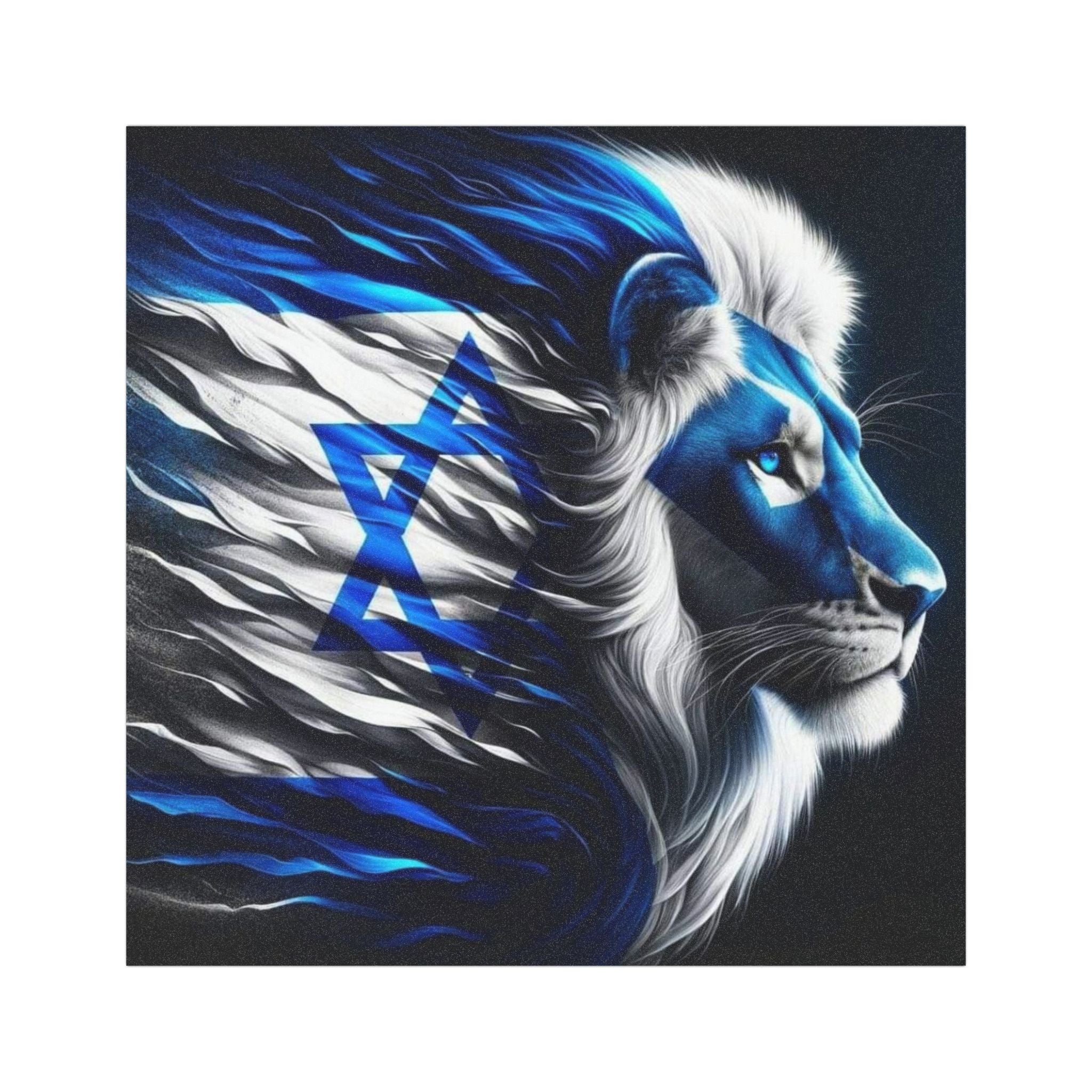 Lion of Judah Car Magnet, Israel Pride Magnet, Hebrew Gift, Decorative Car Emblem, Jewish Home Decor, Road Trip Accessory