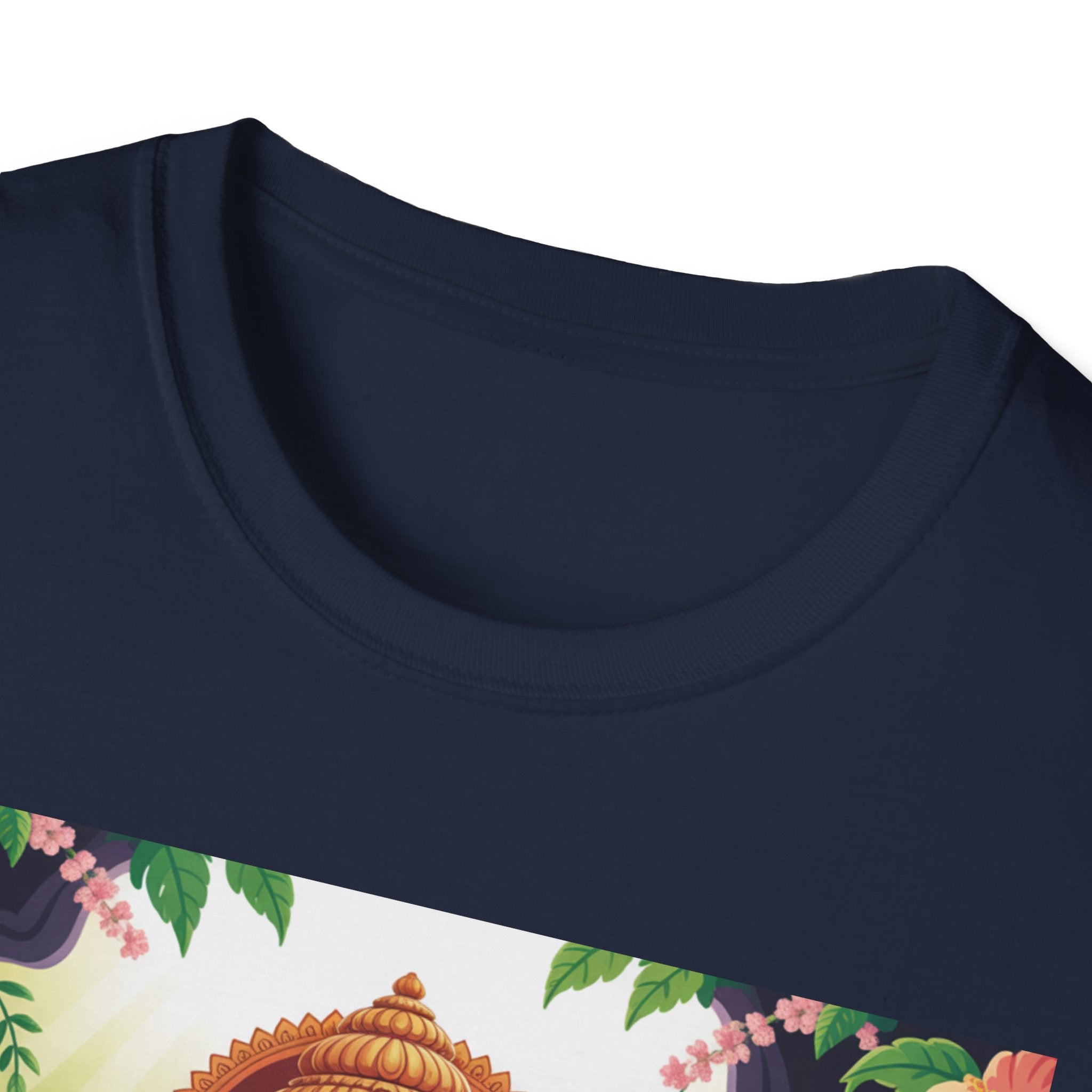 Vibrant Ganesha T-Shirt, Spiritual Unisex Tee, Festival Wear, Bohemian Style, Yoga Clothing, Gift for Her/Him