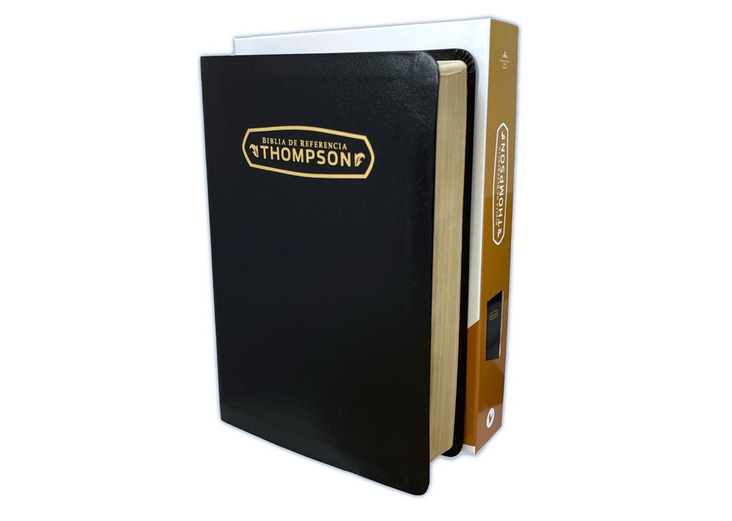 Biblia de Referencia Thompson RV1960, piel especial negro