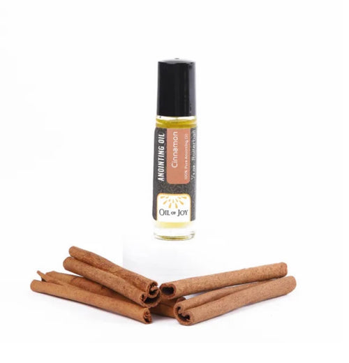 Aceite de Unción Oil Roll-on: Rosa de Sarón/ Canela/ Granada/Hisopo/ Éxodo de 1/3 de onza