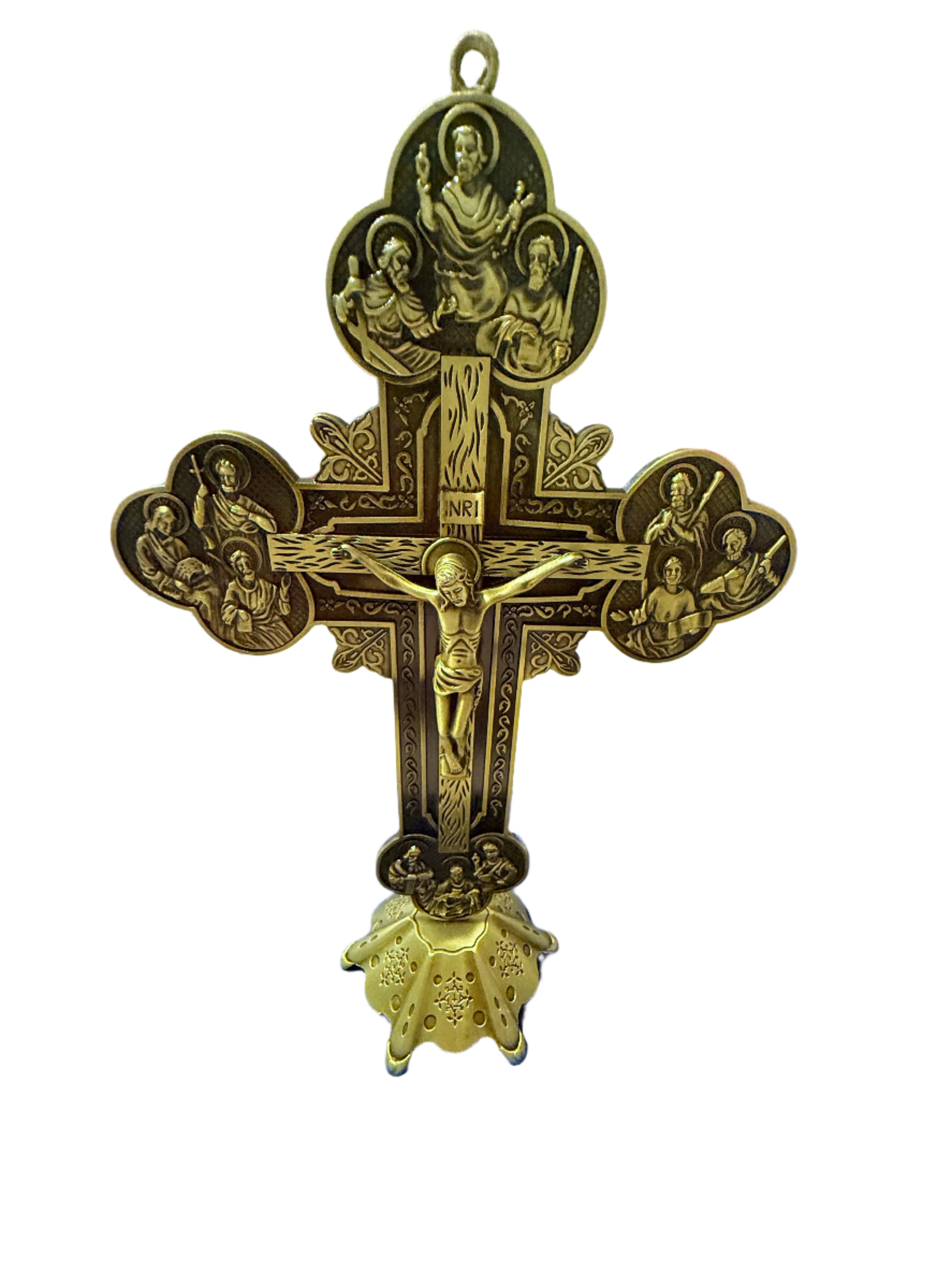 Beautiful Assorted Metal Crucifixes 5 in/9 in/11 in/12 in