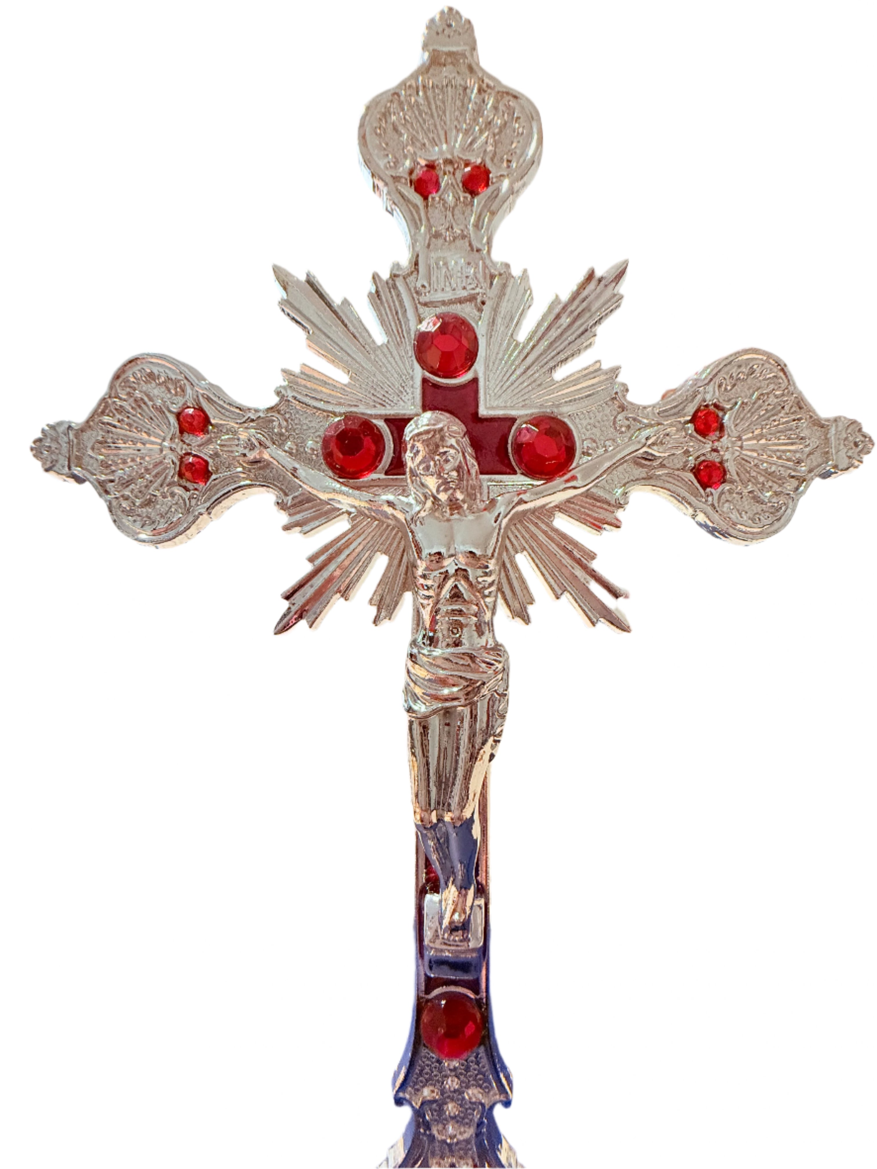 Beautiful Assorted Metal Crucifixes 5 in/9 in/11 in/12 in