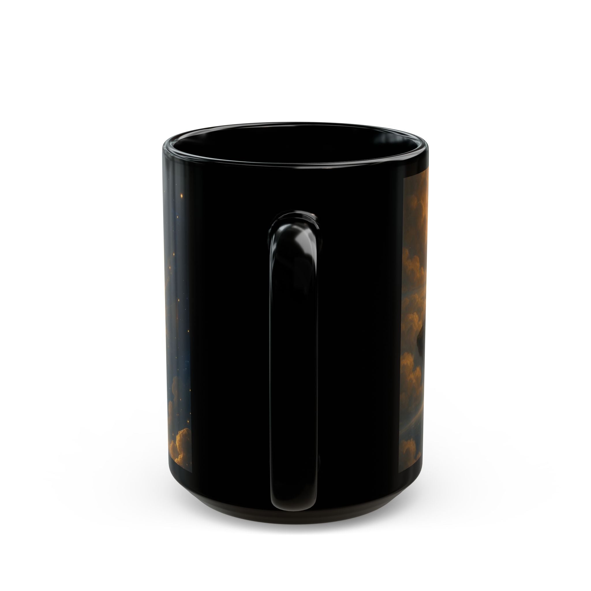 Allah/ Islam Black Mug - 11oz & 15oz, Inspirational Coffee Cup, Islamic Art Mug, Unique Gift for Ramadan, Meditation & Reflection