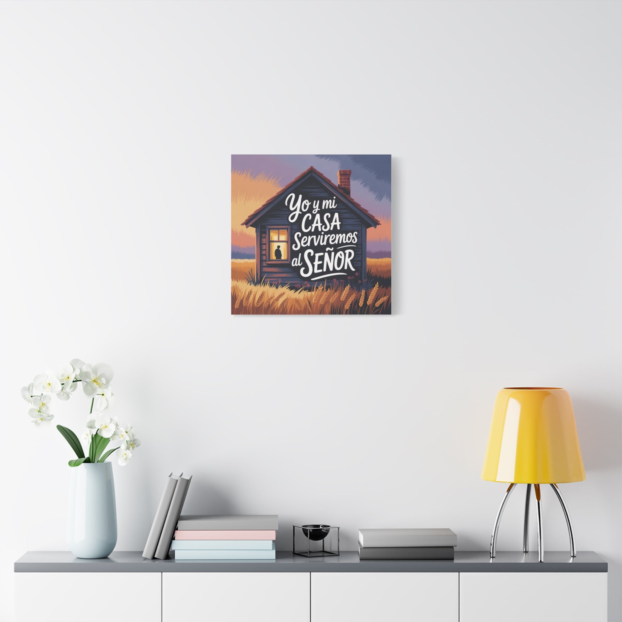 Inspirational Canvas Wall Art, Home Decor, Faith Quotes, Christian Gifts, Housewarming, Family Home Decoration