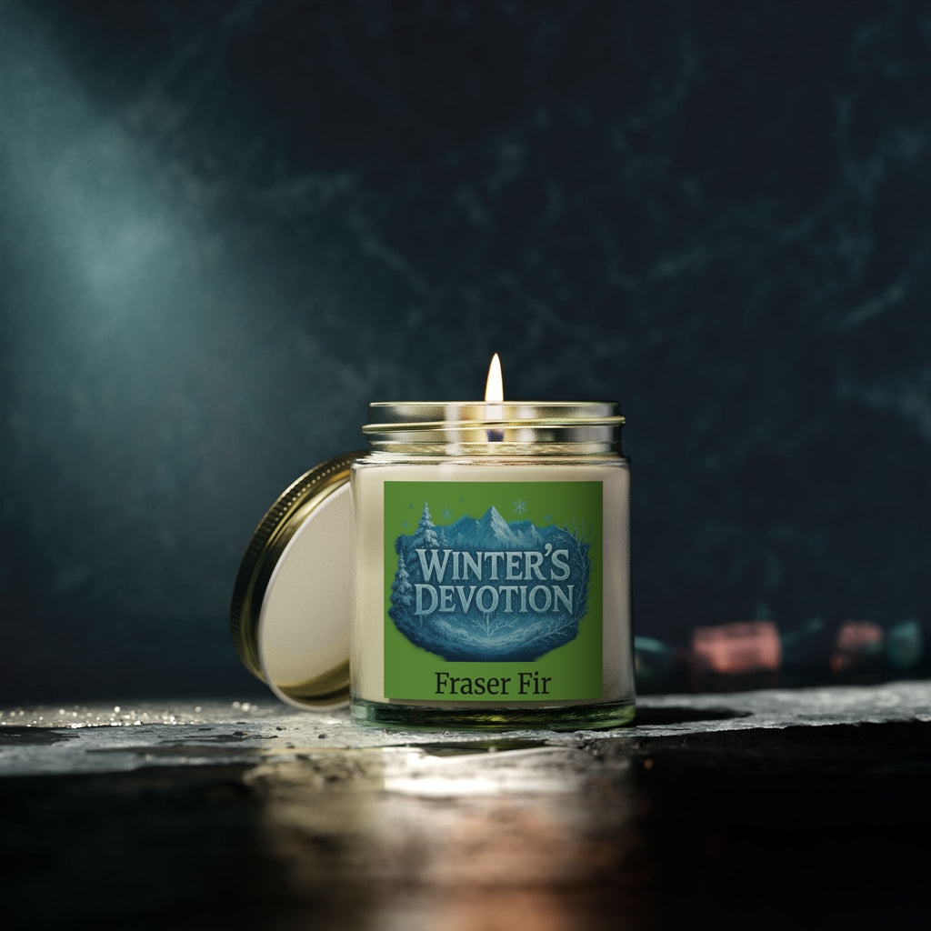 Winter's Devotion Scented Candles, Cozy Home Decor, Relaxing Aromatherapy, Holiday Gift, Party Favor