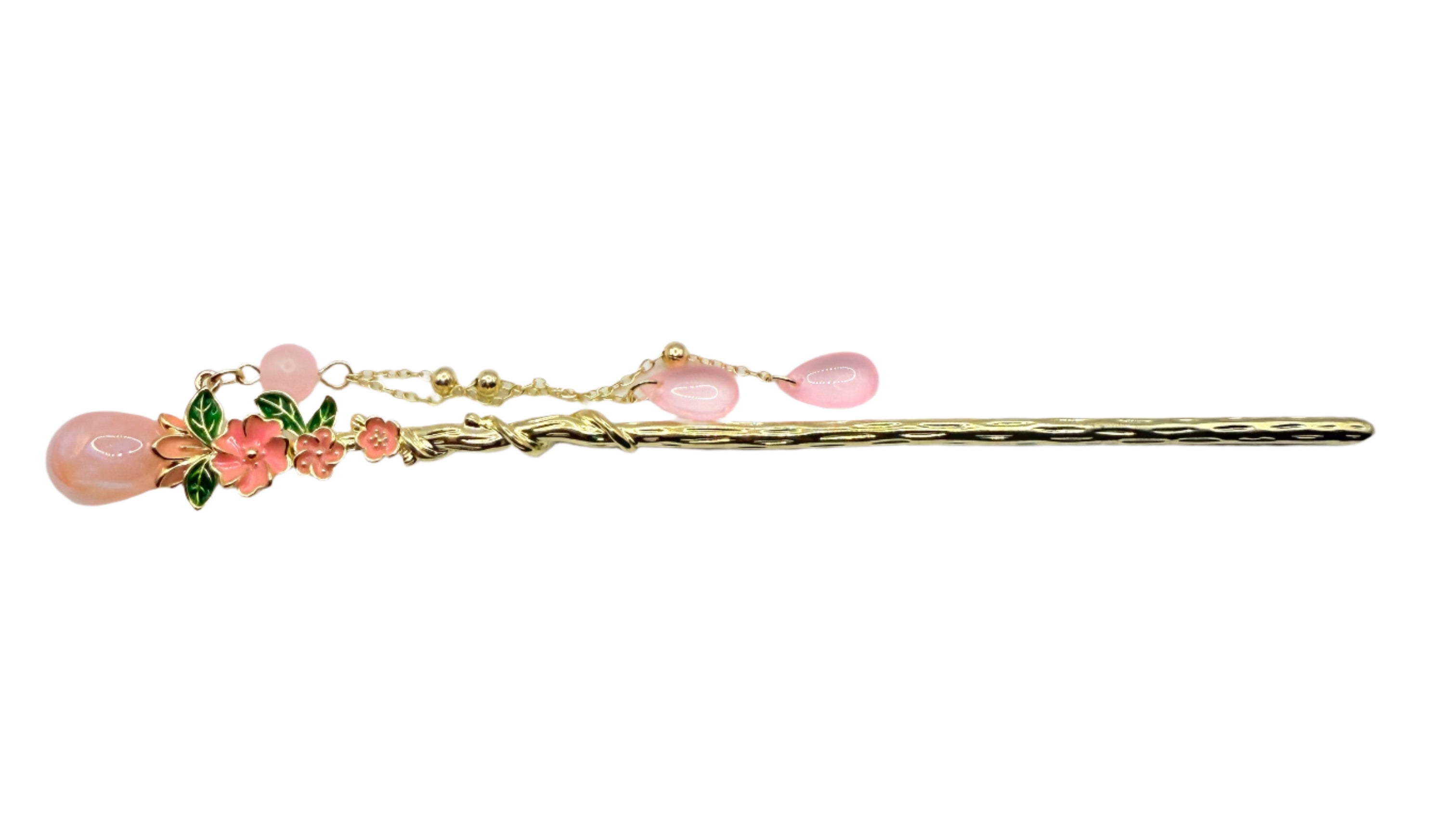 Chinese-style hairpin簪 (zān), 步摇 (bùyáo)