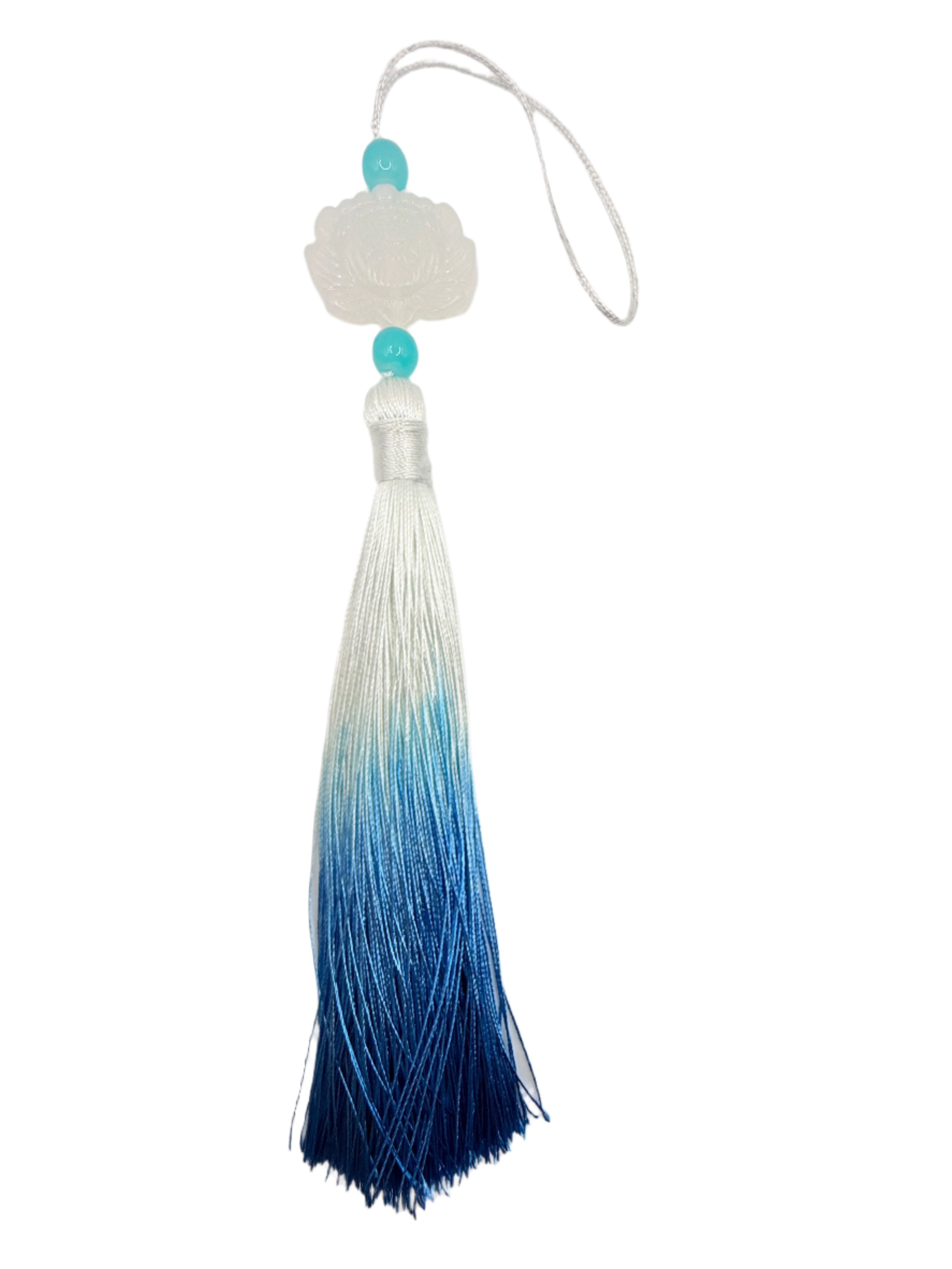 Decorative Tassels with Elegant Lotus Flower Tops For Home, Office or Car