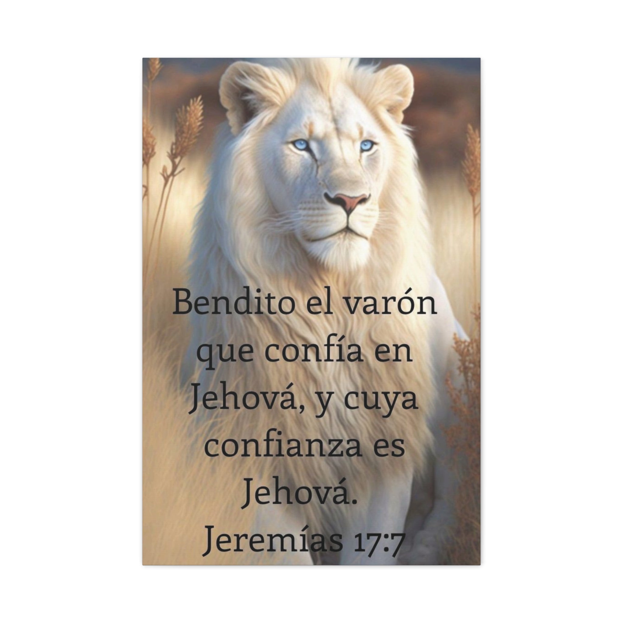 Inspirational Art Print, Motivational Wall Decor, Animal Lover Gift, Religious Home Decoration, Uplifting Quote Canvas