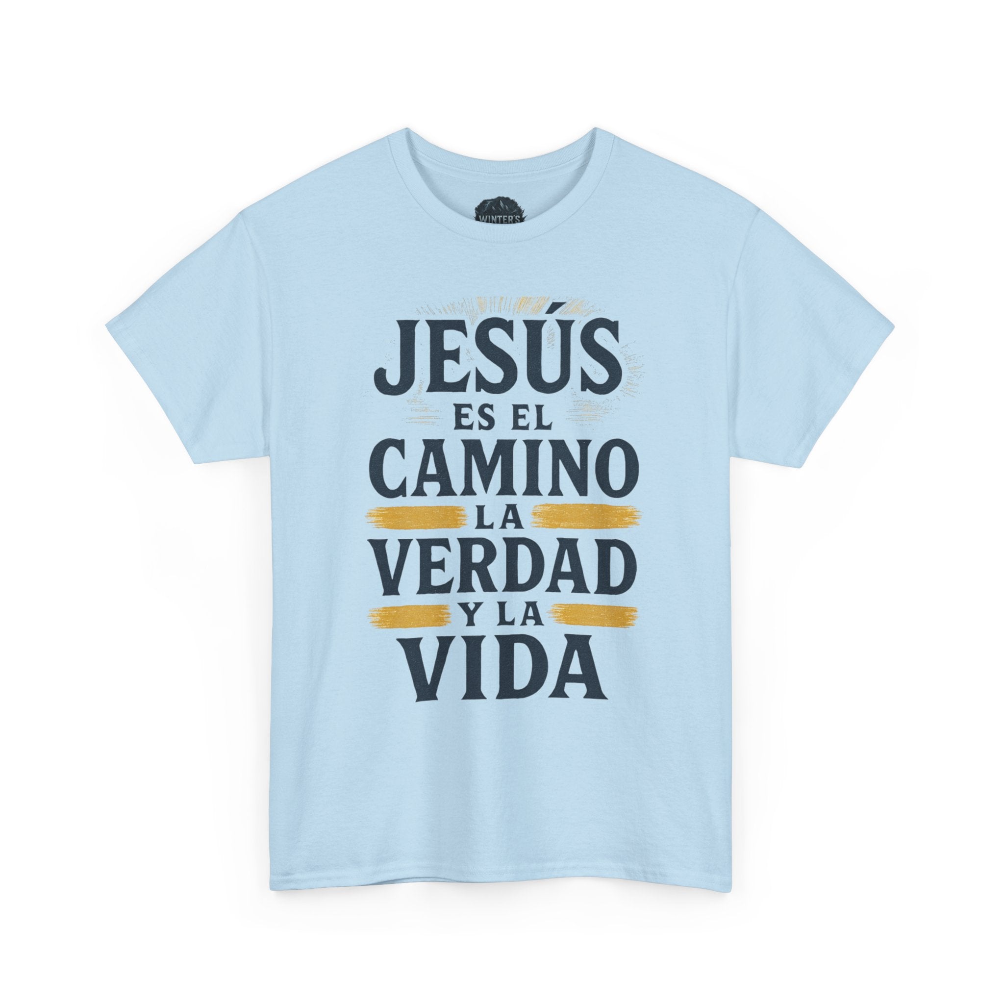 Christian T-Shirt — "Jesús es el camino, la verdad y la vida" Spanish Faith Tee