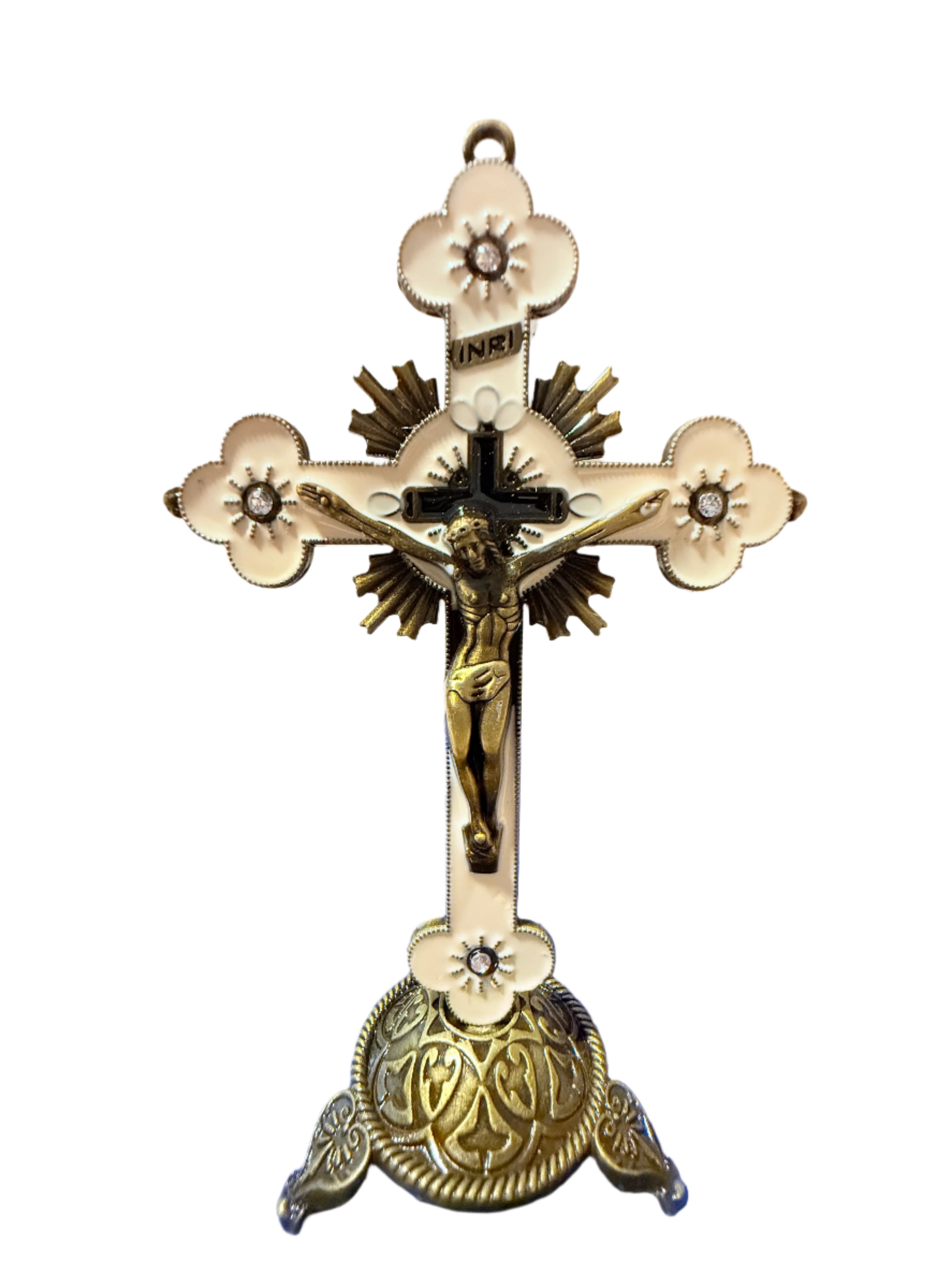 Beautiful Assorted Metal Crucifixes 5 in/9 in/11 in/12 in