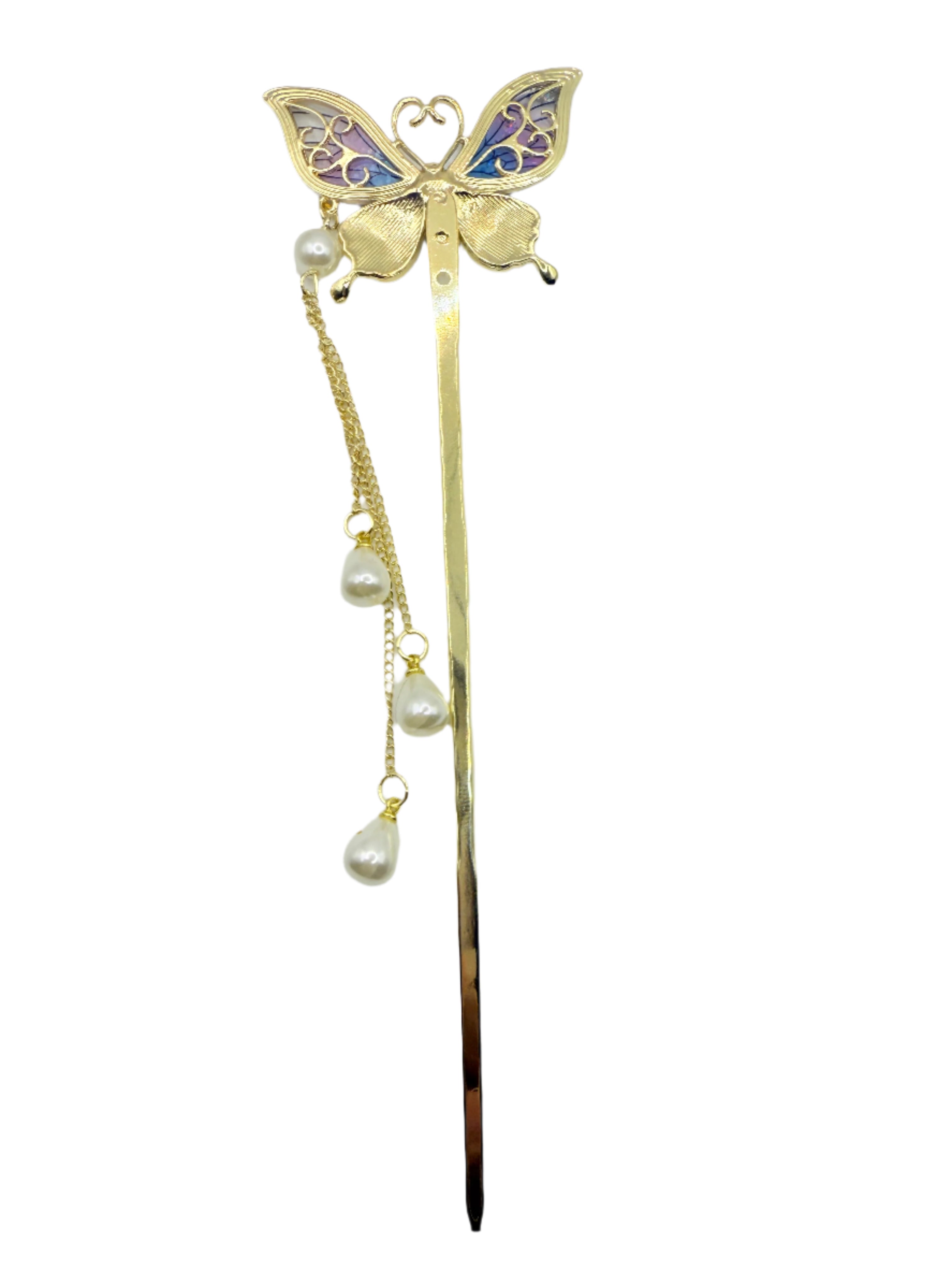 Chinese-style hairpin簪 (zān), 步摇 (bùyáo)