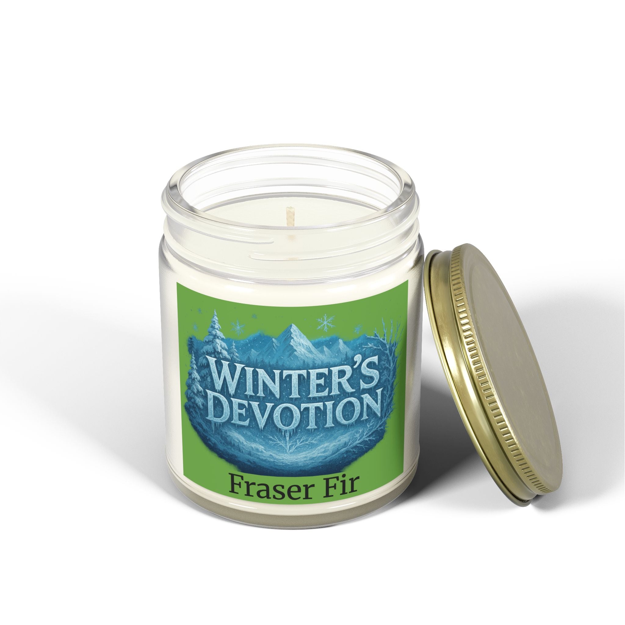 Winter's Devotion Scented Candles, Cozy Home Decor, Relaxing Aromatherapy, Holiday Gift, Party Favor