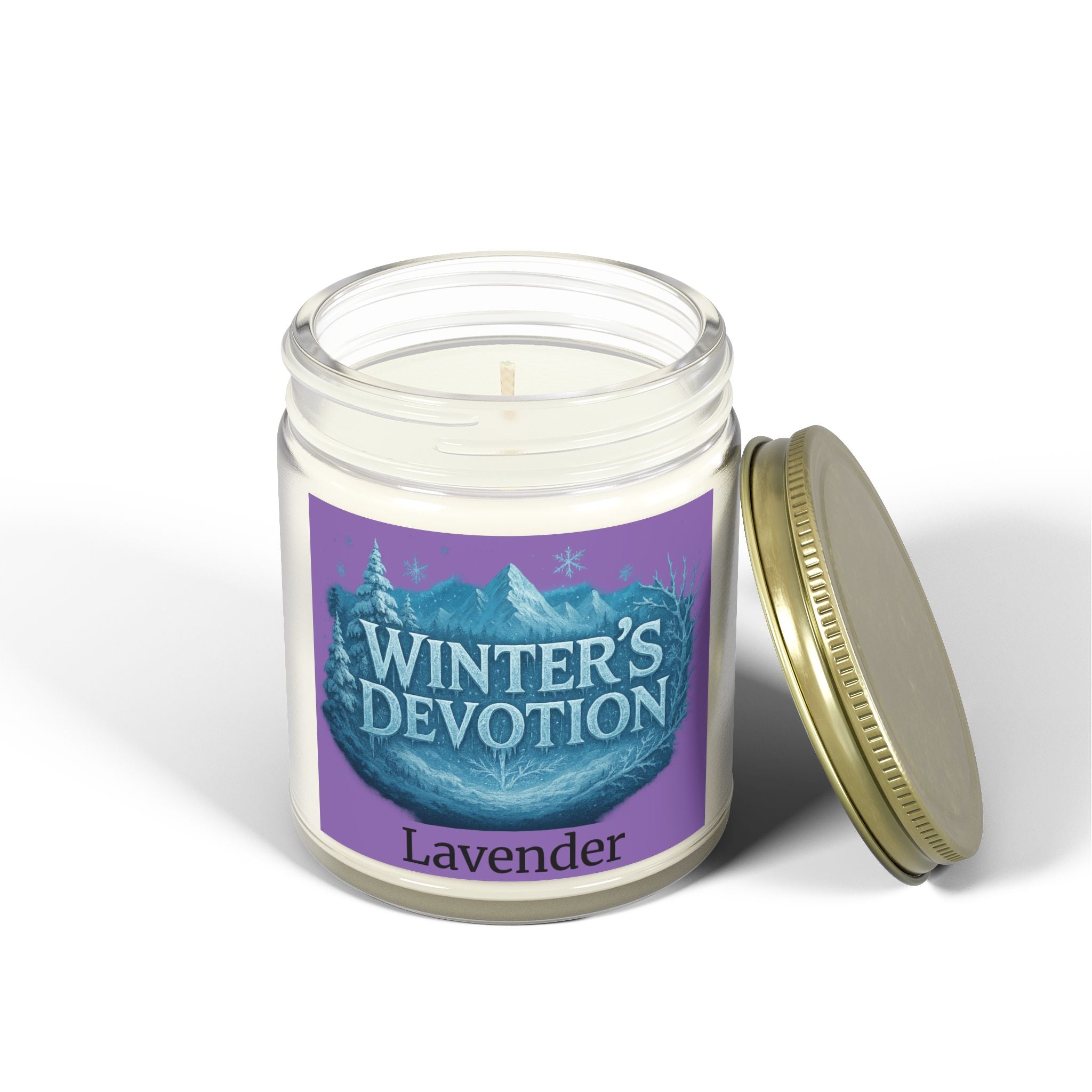 Winter's Devotion Lavender Scented Candle, Cozy Home Fragrance, Relaxation Gift for Her, Aromatherapy Candle for Self-Care, [...]