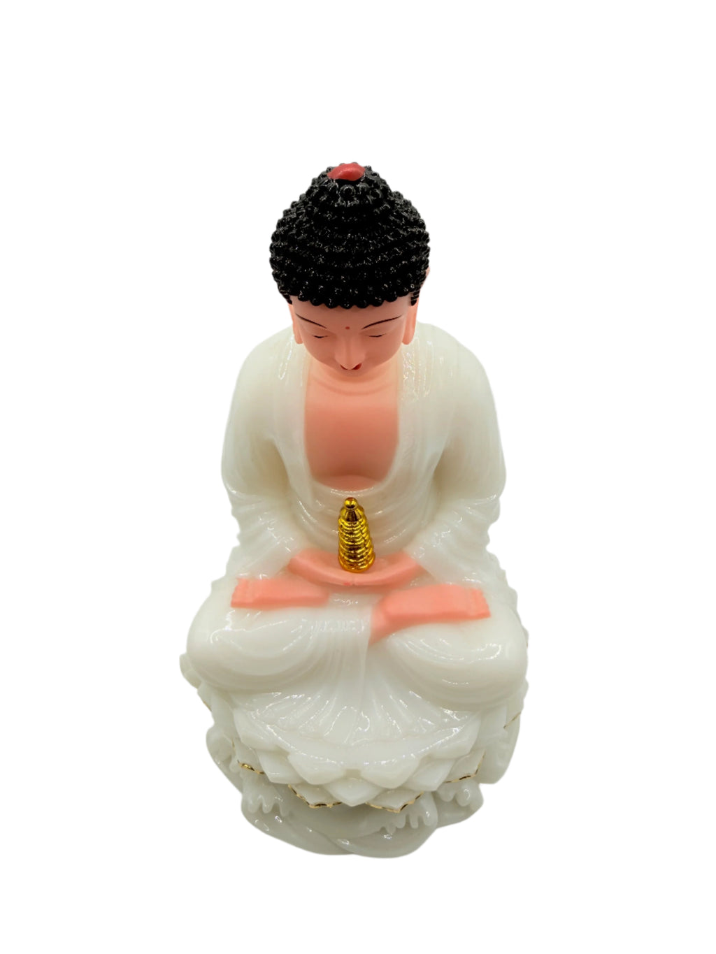 Beautiful White Buddha Statue