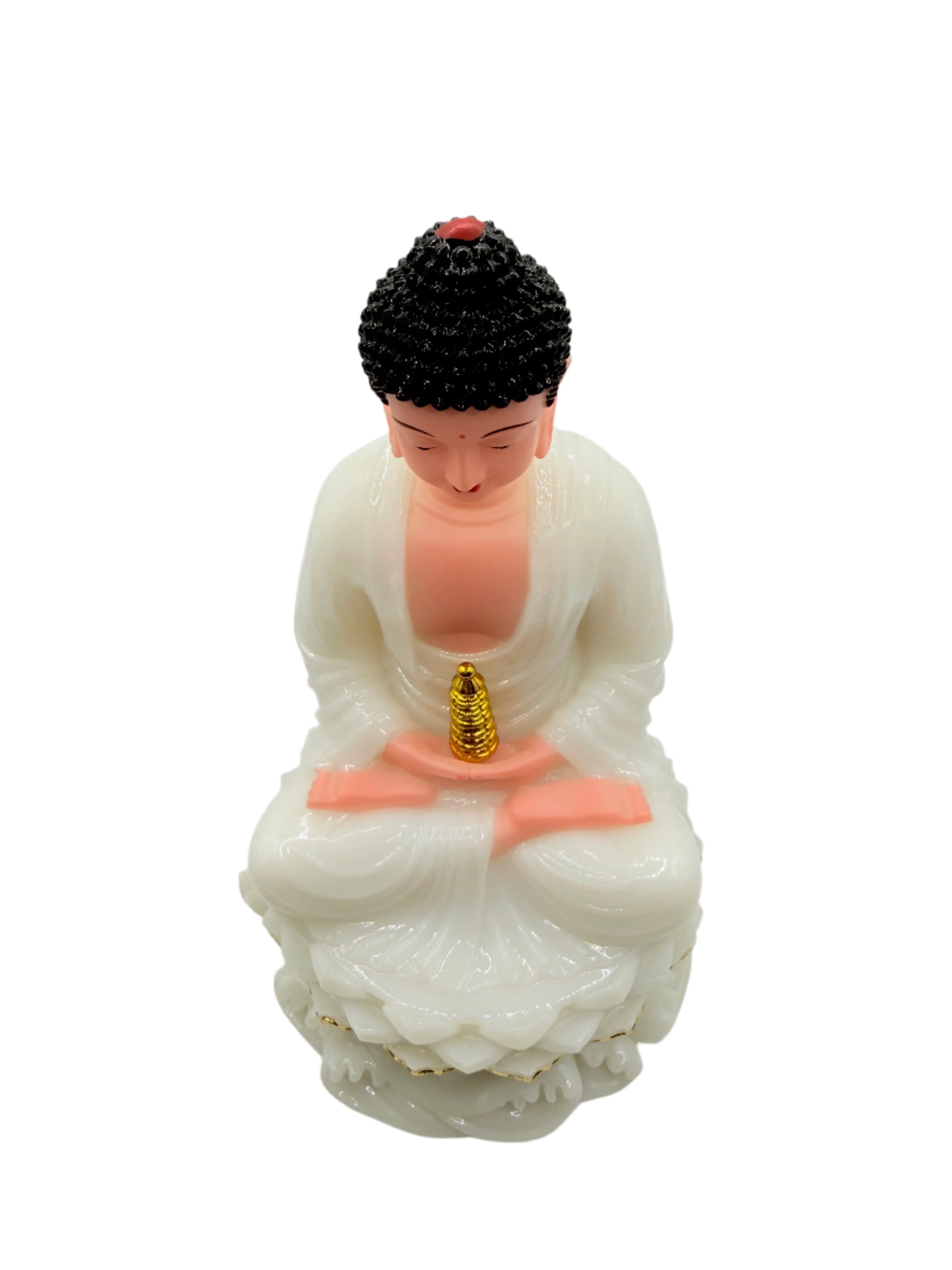 Beautiful White Buddha Statue
