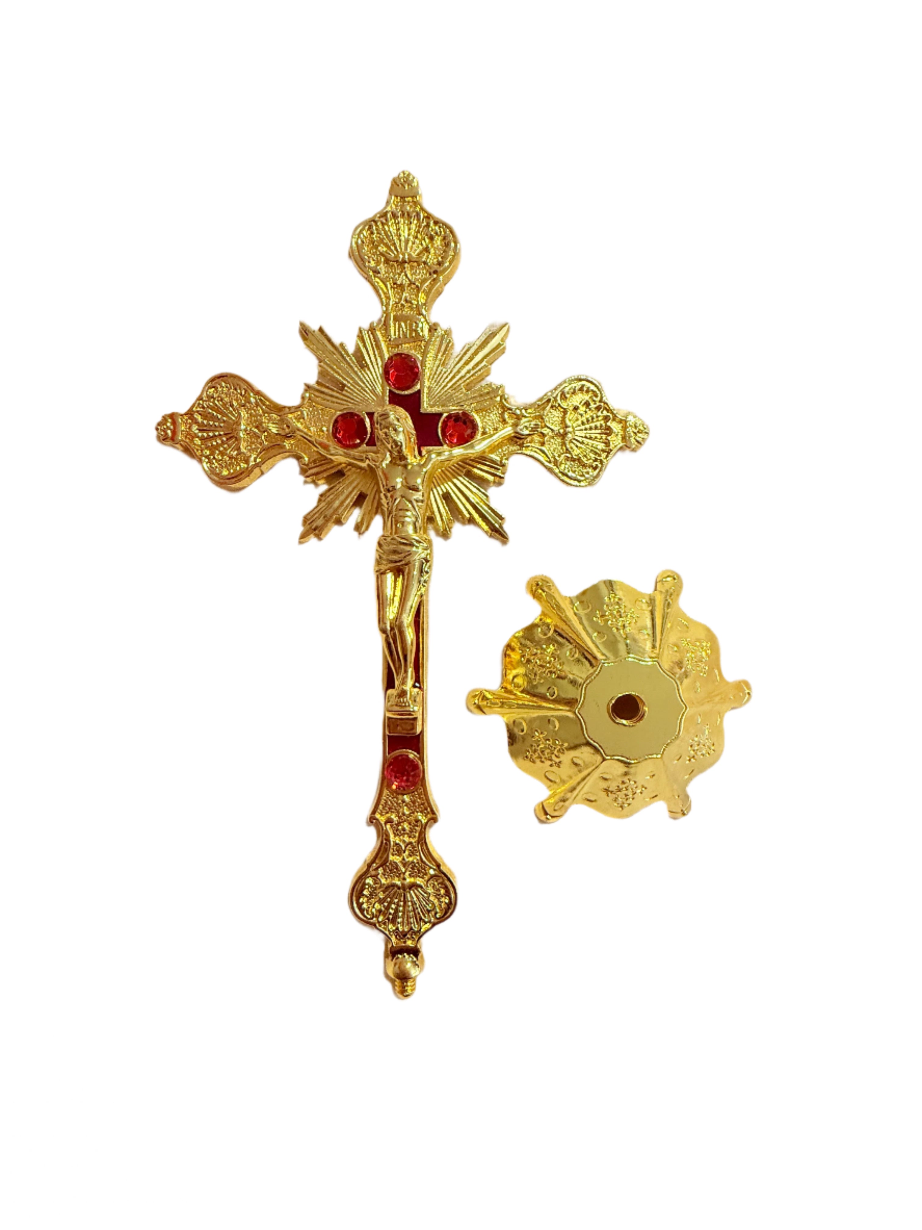 Beautiful Assorted Metal Crucifixes 5 in/9 in/11 in/12 in