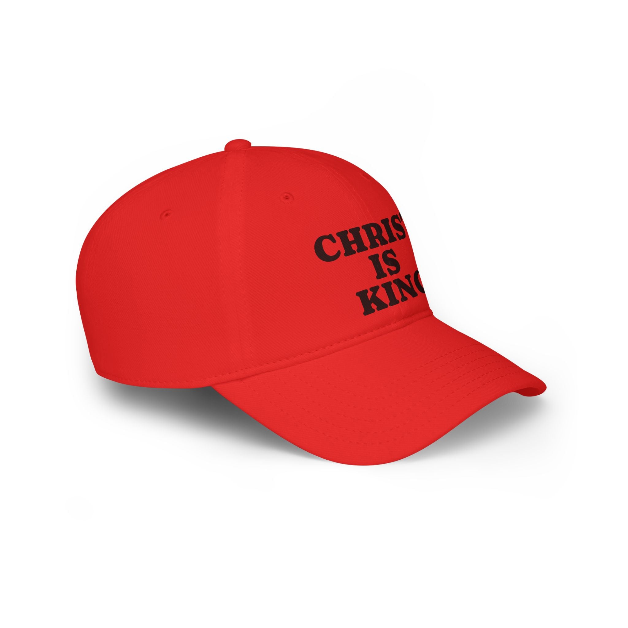 Christ is King, Religious Gift, Faith Accessory, Everyday Wear, Men’s and Women’s Cap