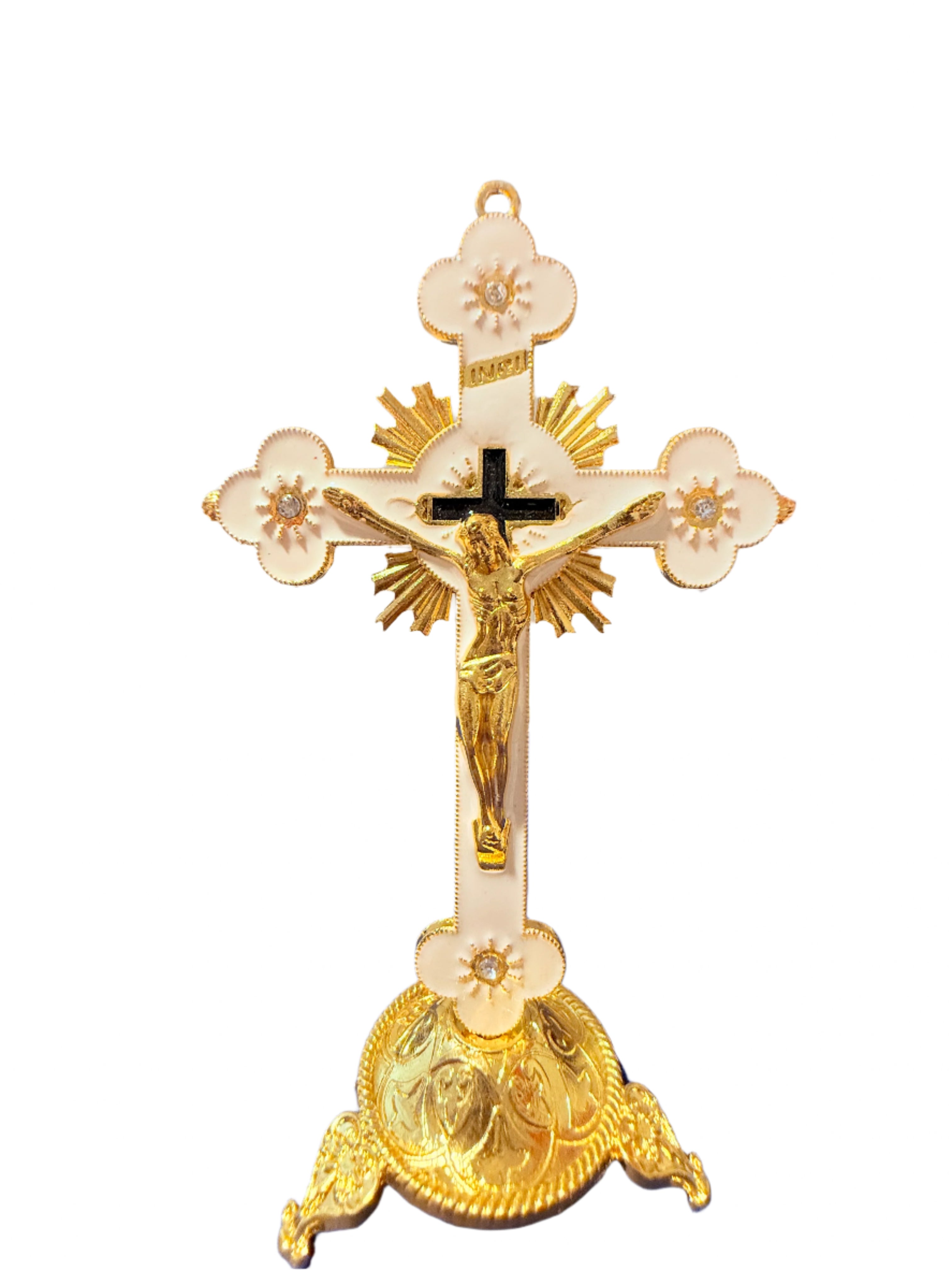 Beautiful Assorted Metal Crucifixes 5 in/9 in/11 in/12 in