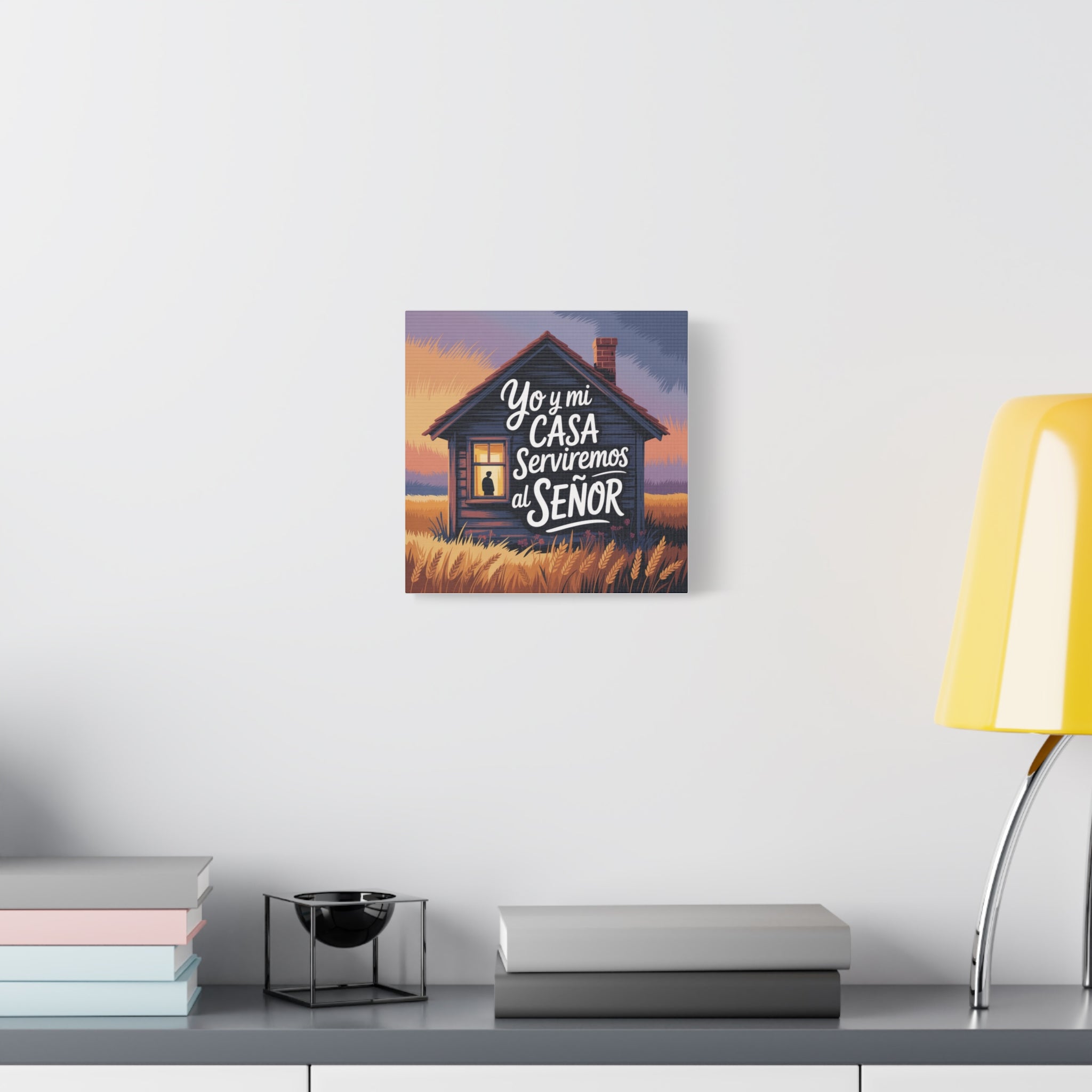 Inspirational Canvas Wall Art, Home Decor, Faith Quotes, Christian Gifts, Housewarming, Family Home Decoration