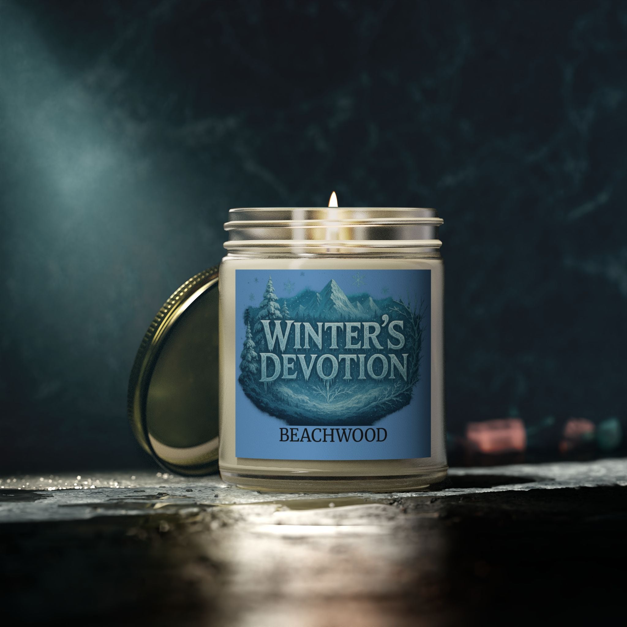 Scented Candles, Coconut Apricot Wax (4oz, 9oz)